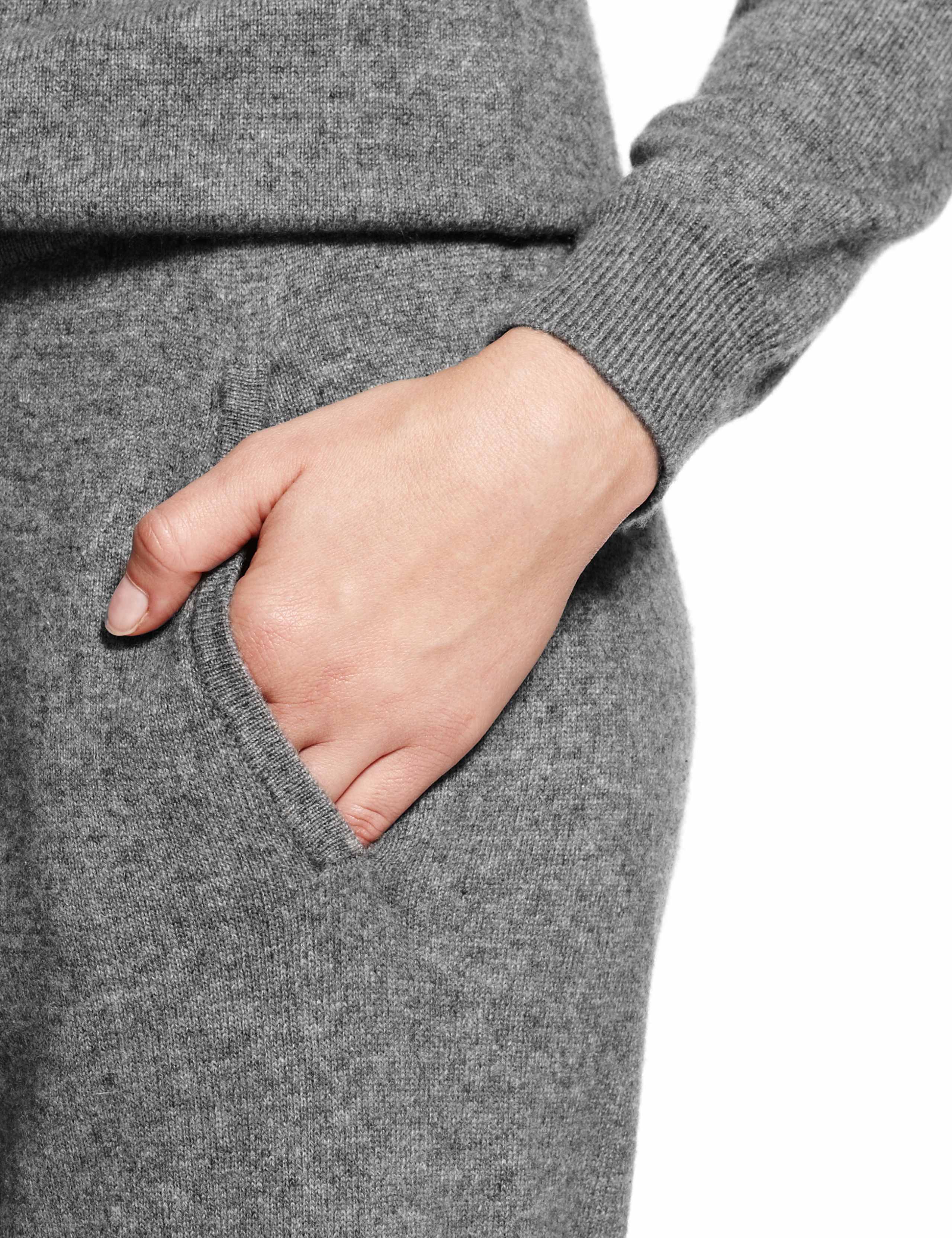 Pure Cashmere Hooded Knitted Onesie 6 of 6