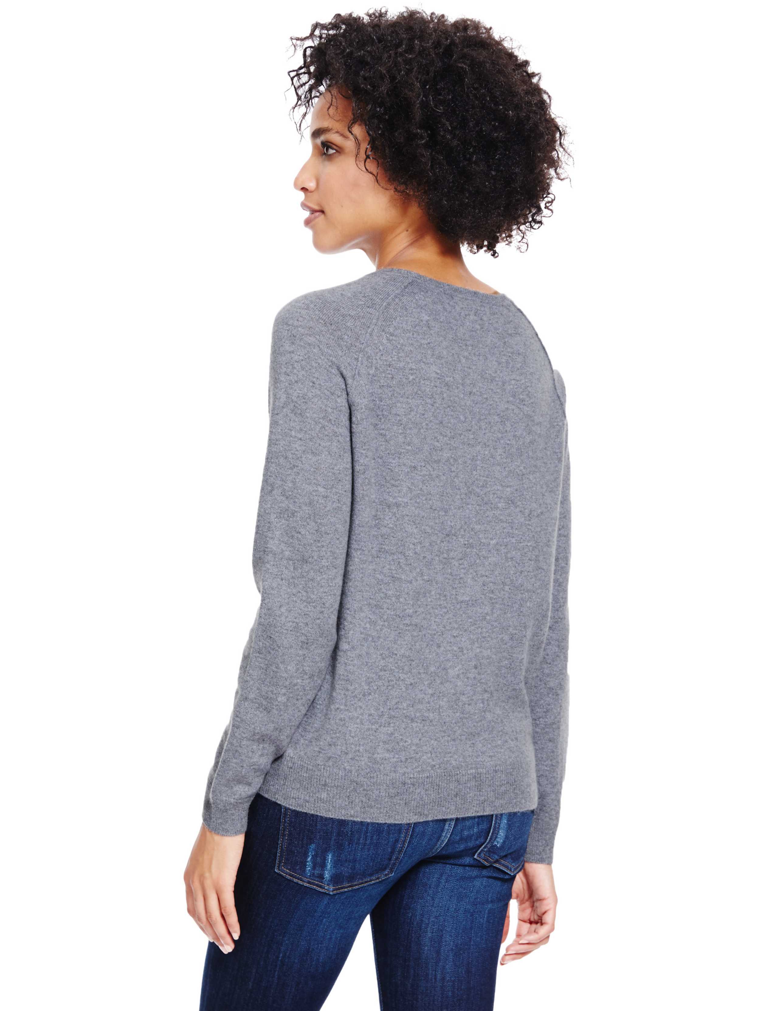 Pure Cashmere Round Neck Jumper 4 of 4