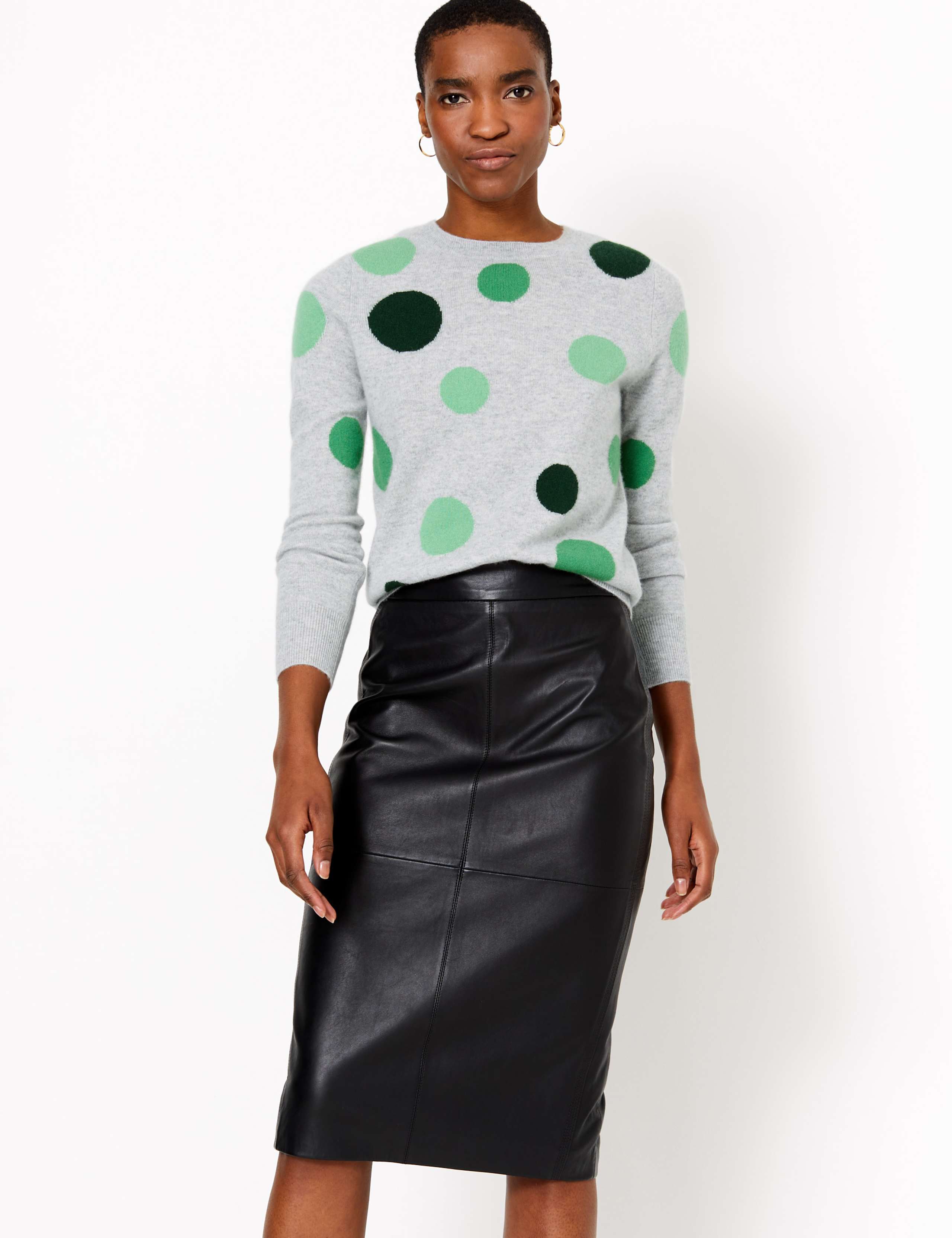 Pure Cashmere Polka Dot Jumper 3 of 4