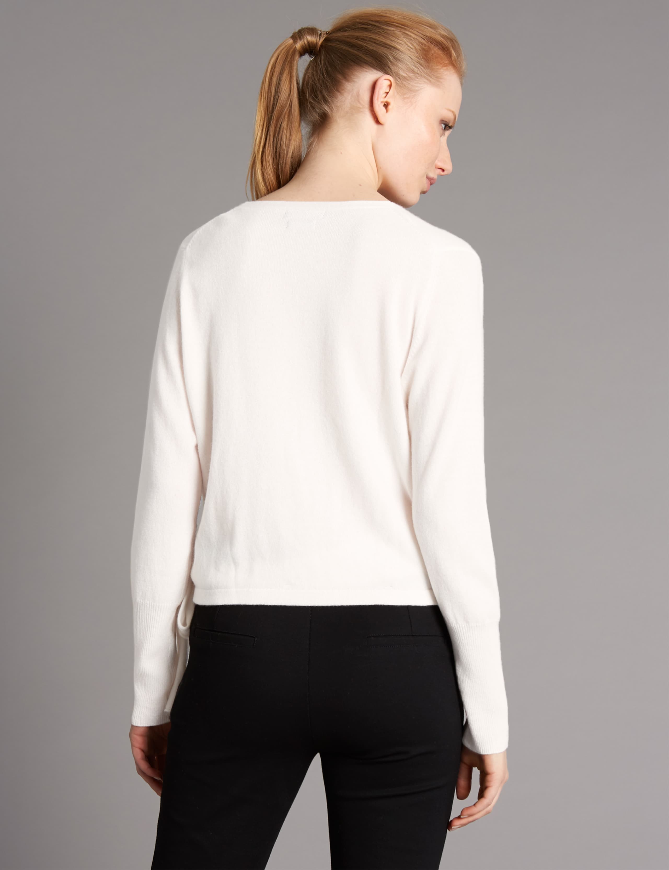 Pure Cashmere Ballet Wrap Cardigan 3 of 4