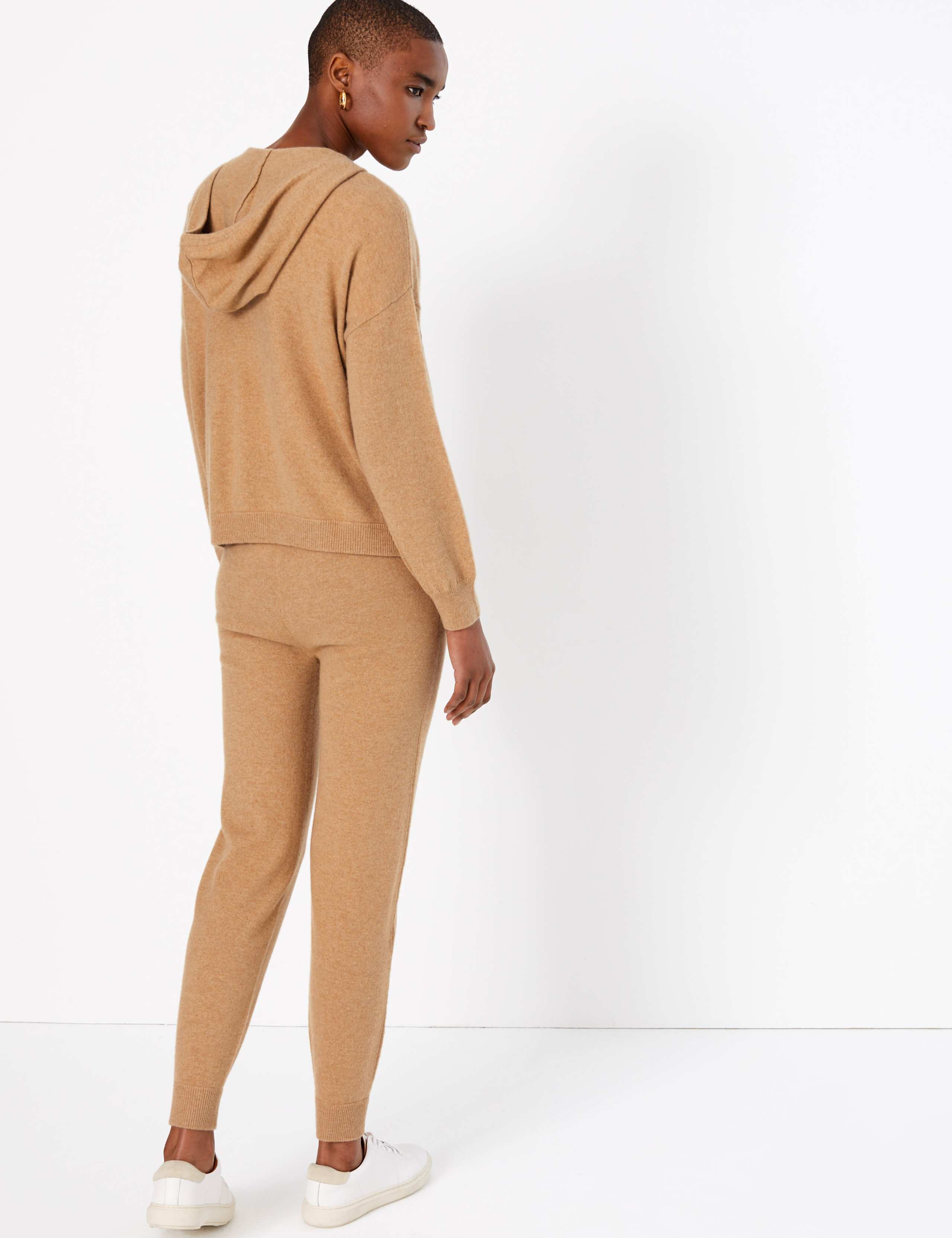 Pure Cashmere Cropped Hoodie 4 of 4