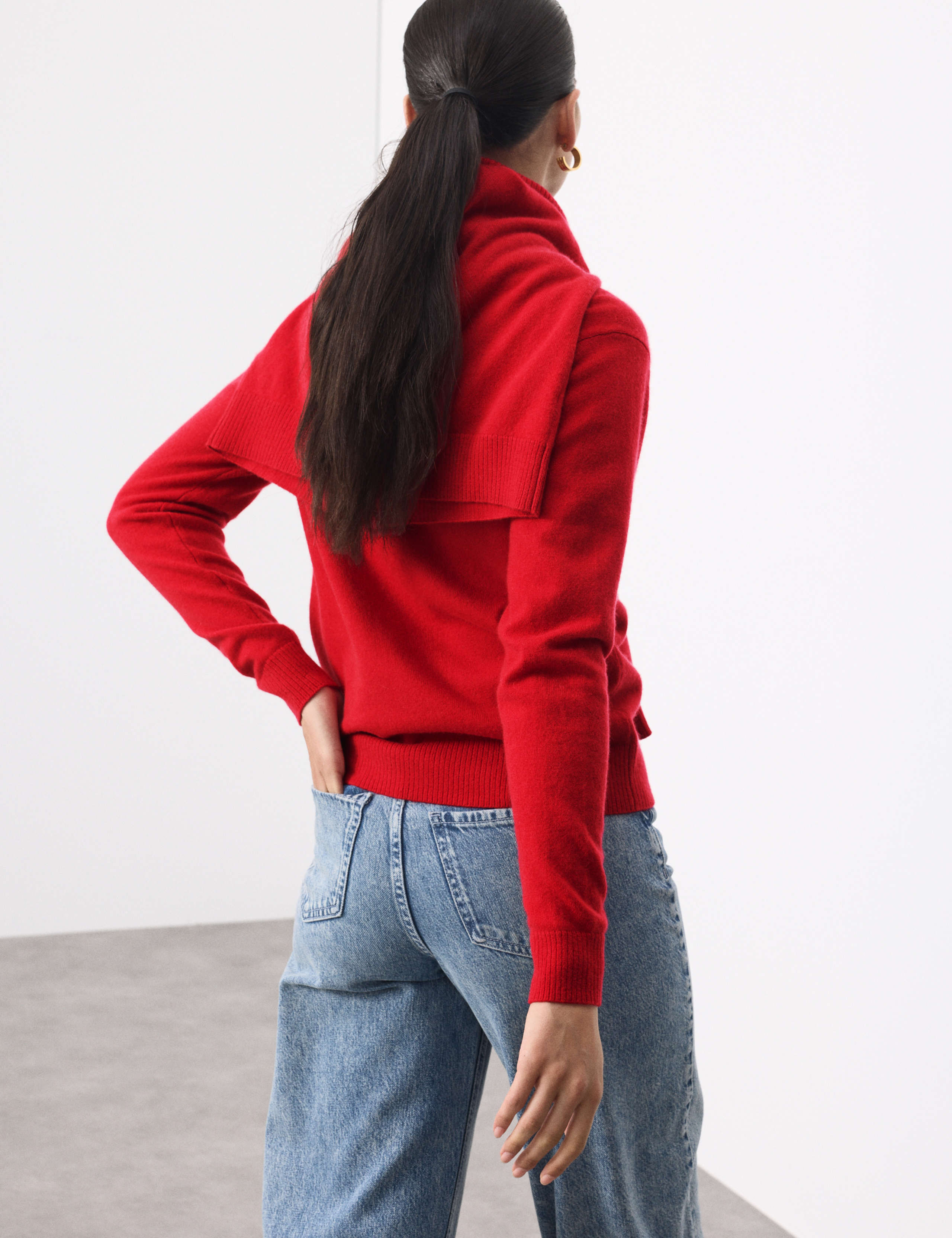 Pure Cashmere Roll Neck Jumper 5 of 7