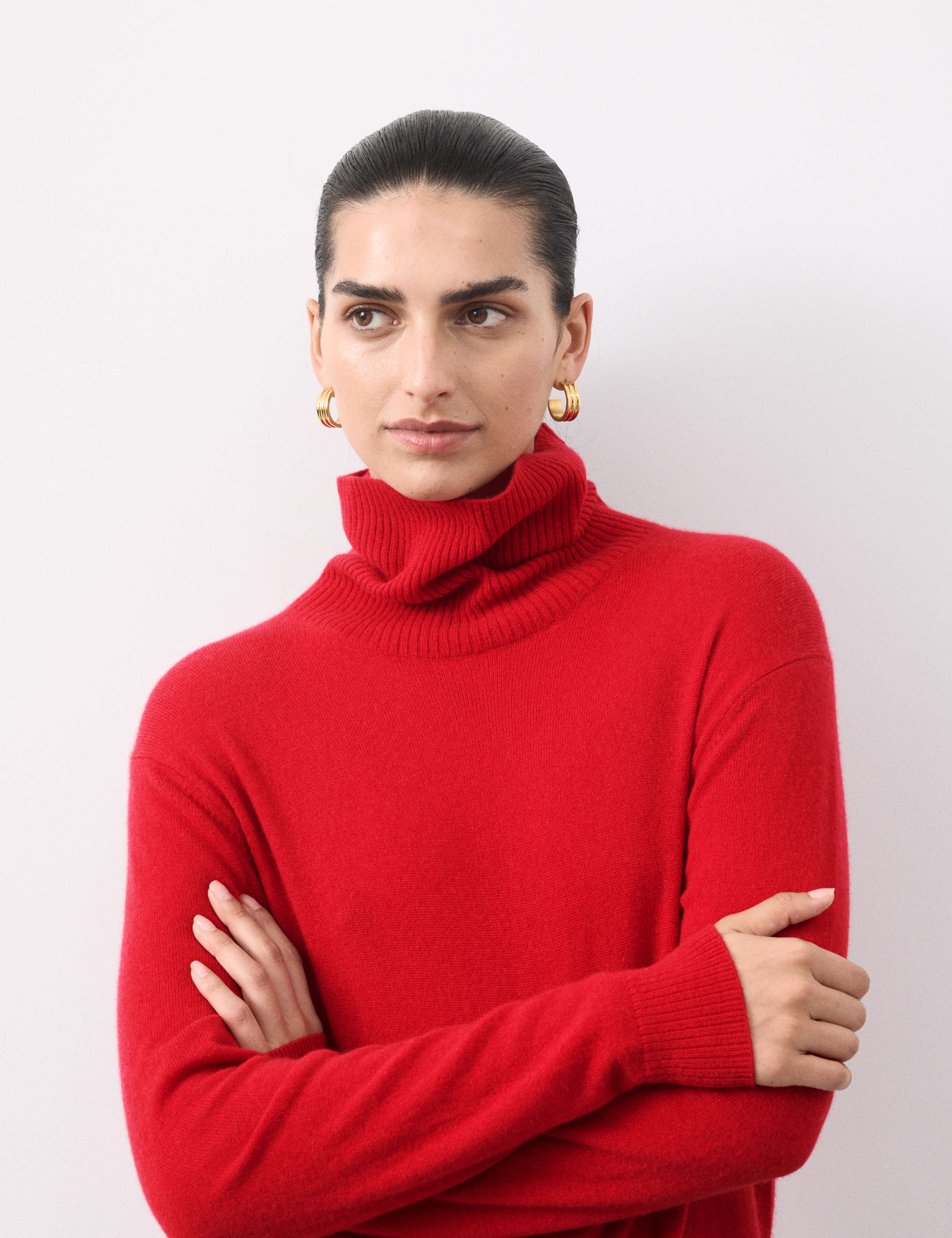 Pure Cashmere Roll Neck Jumper 6 of 7