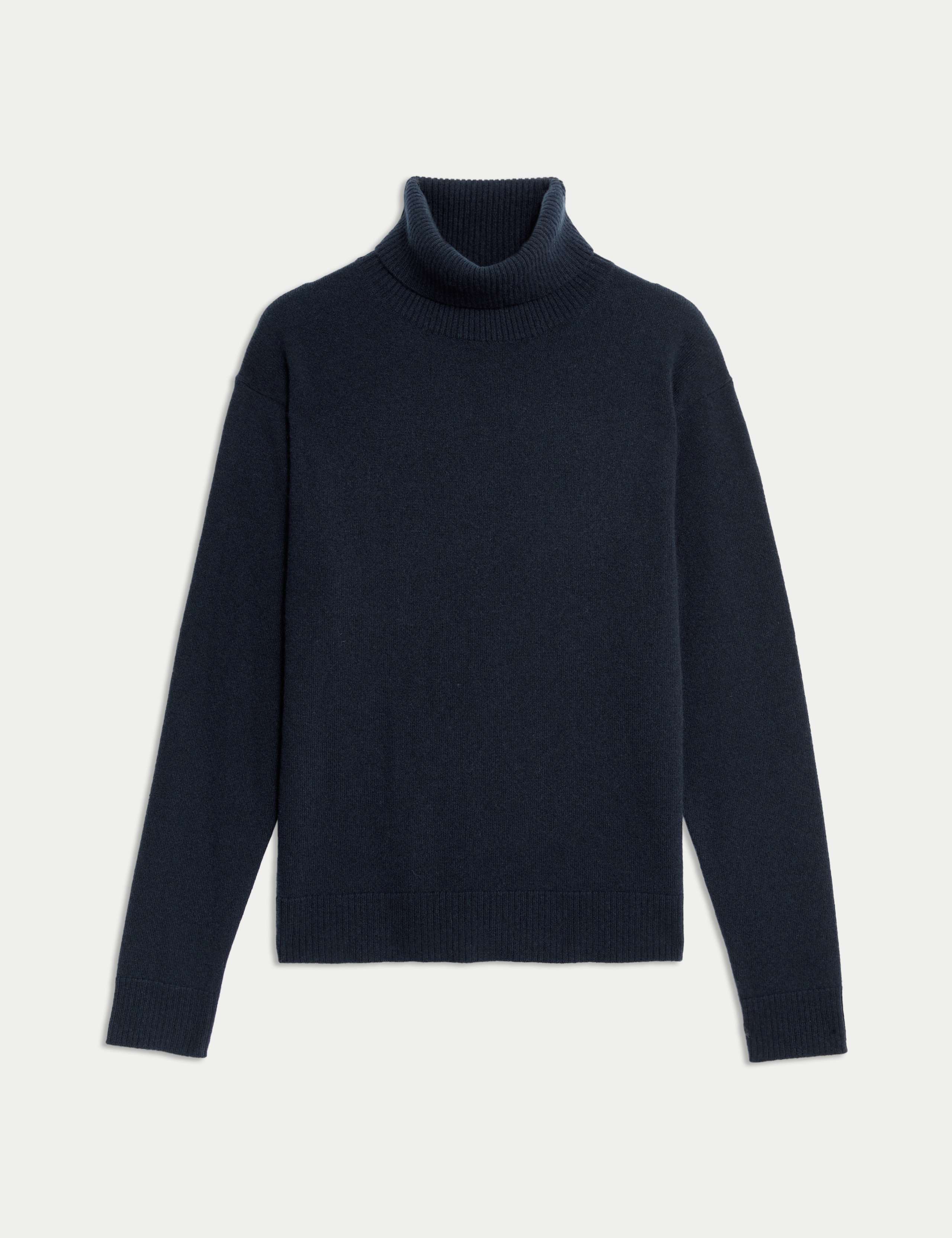 Pure Cashmere Roll Neck Jumper 2 of 6