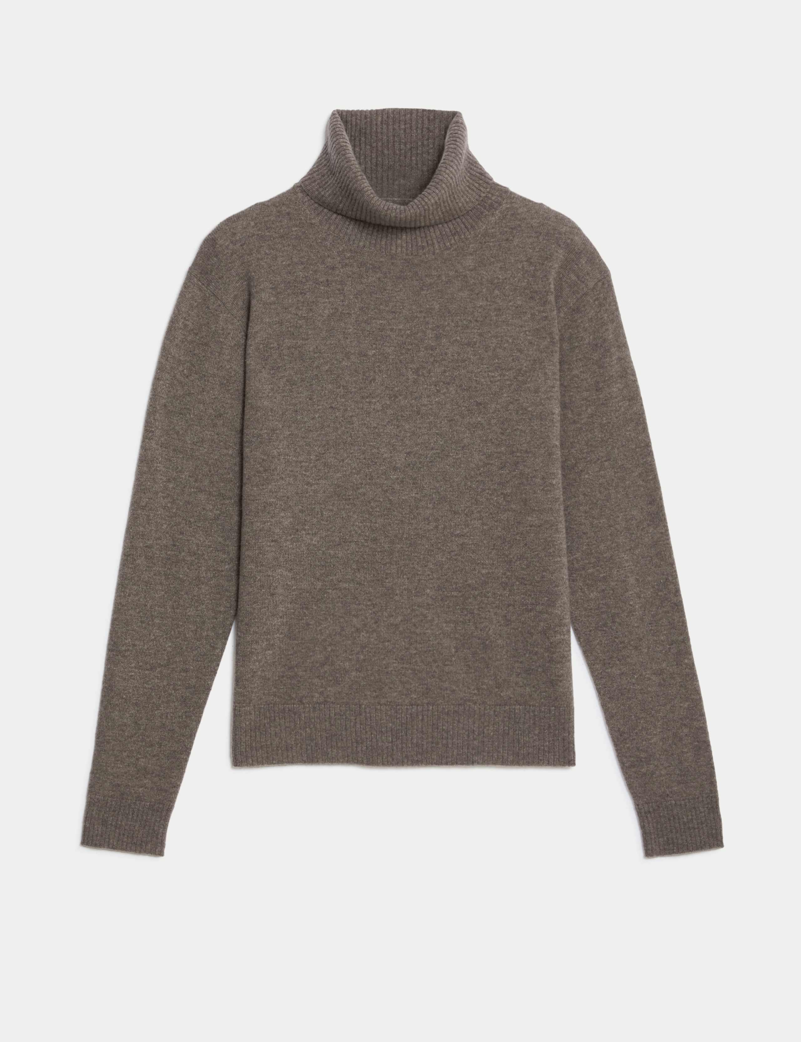 Pure Cashmere Roll Neck Jumper 2 of 7