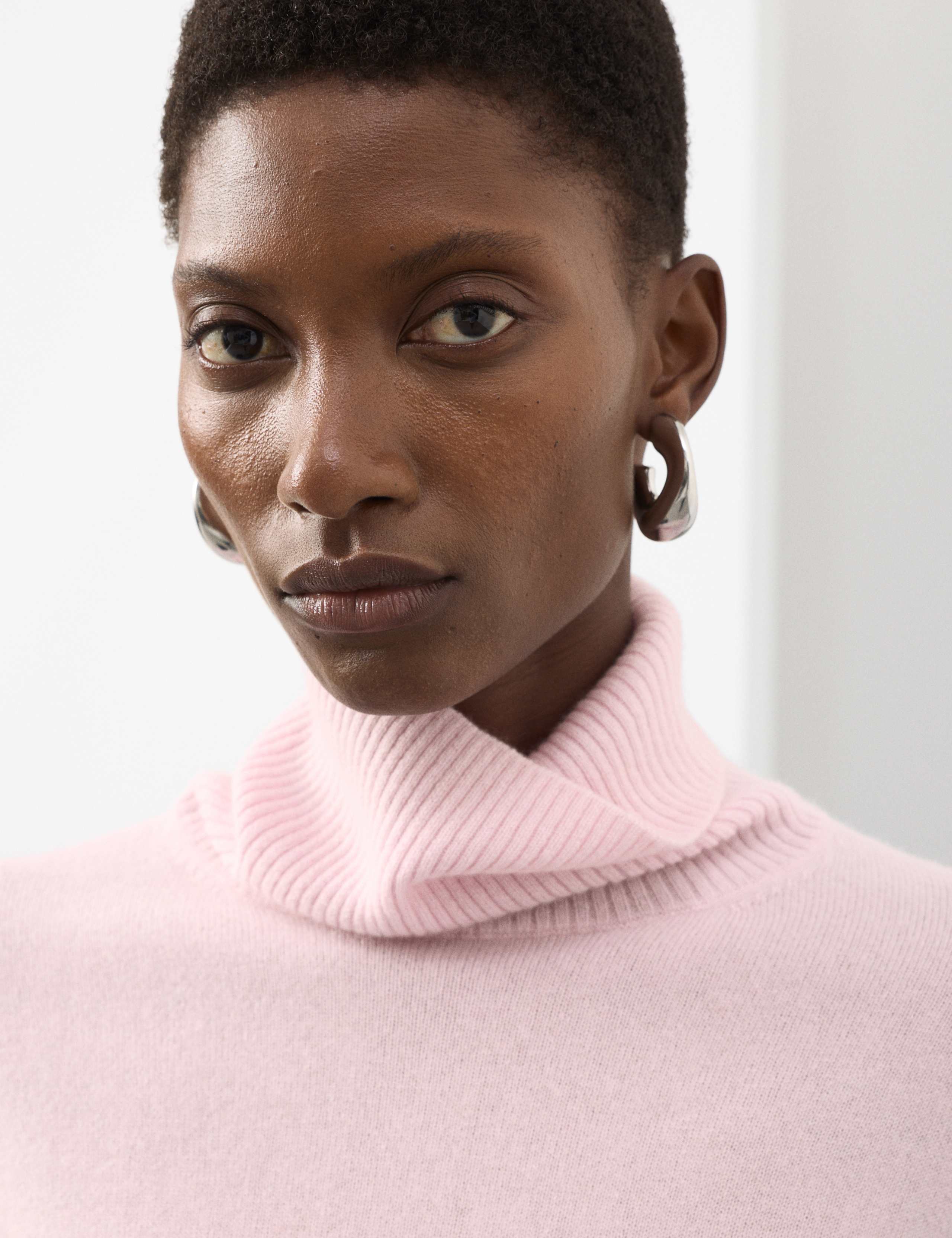 Pure Cashmere Roll Neck Jumper 5 of 6