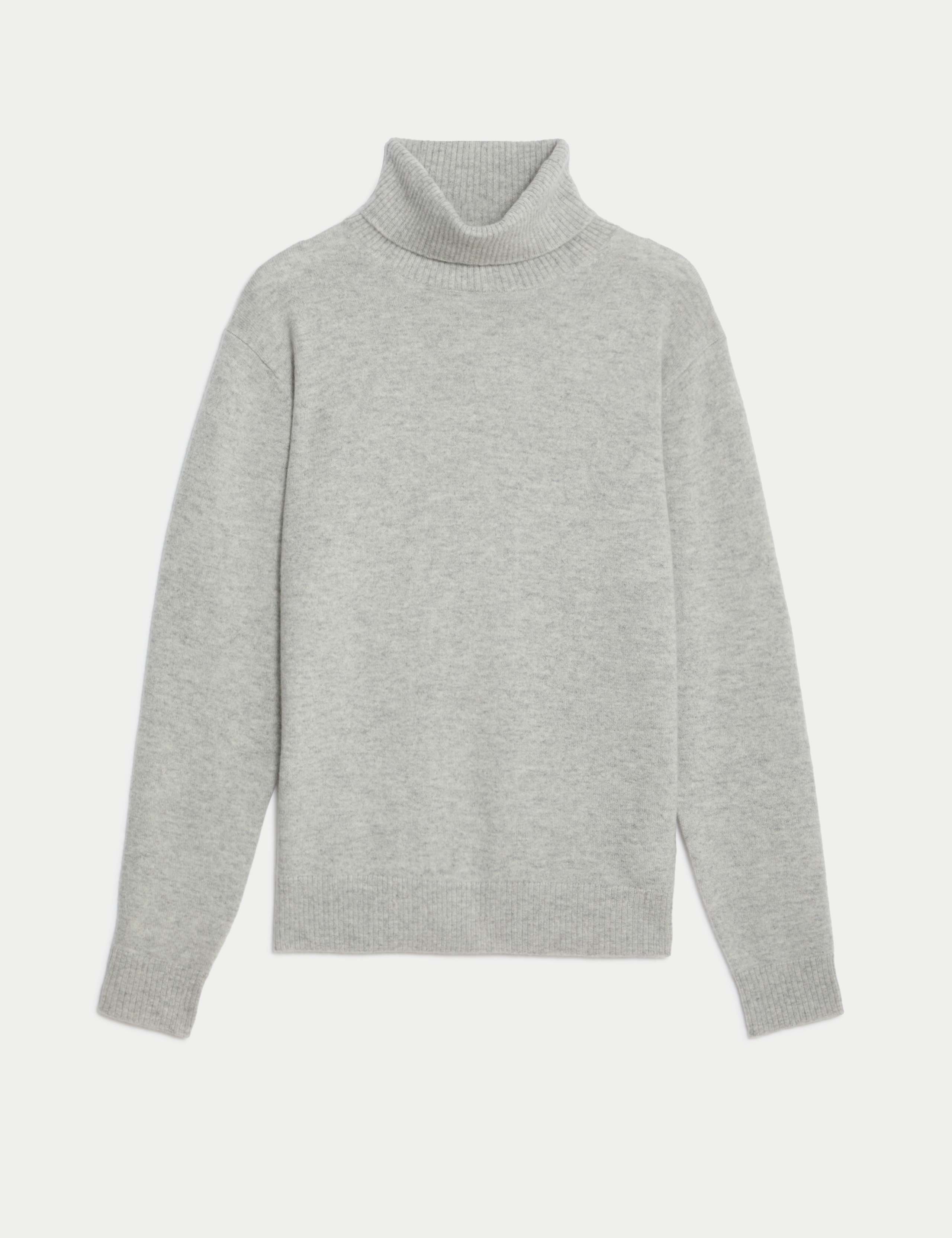 Pure Cashmere Roll Neck Jumper 2 of 7