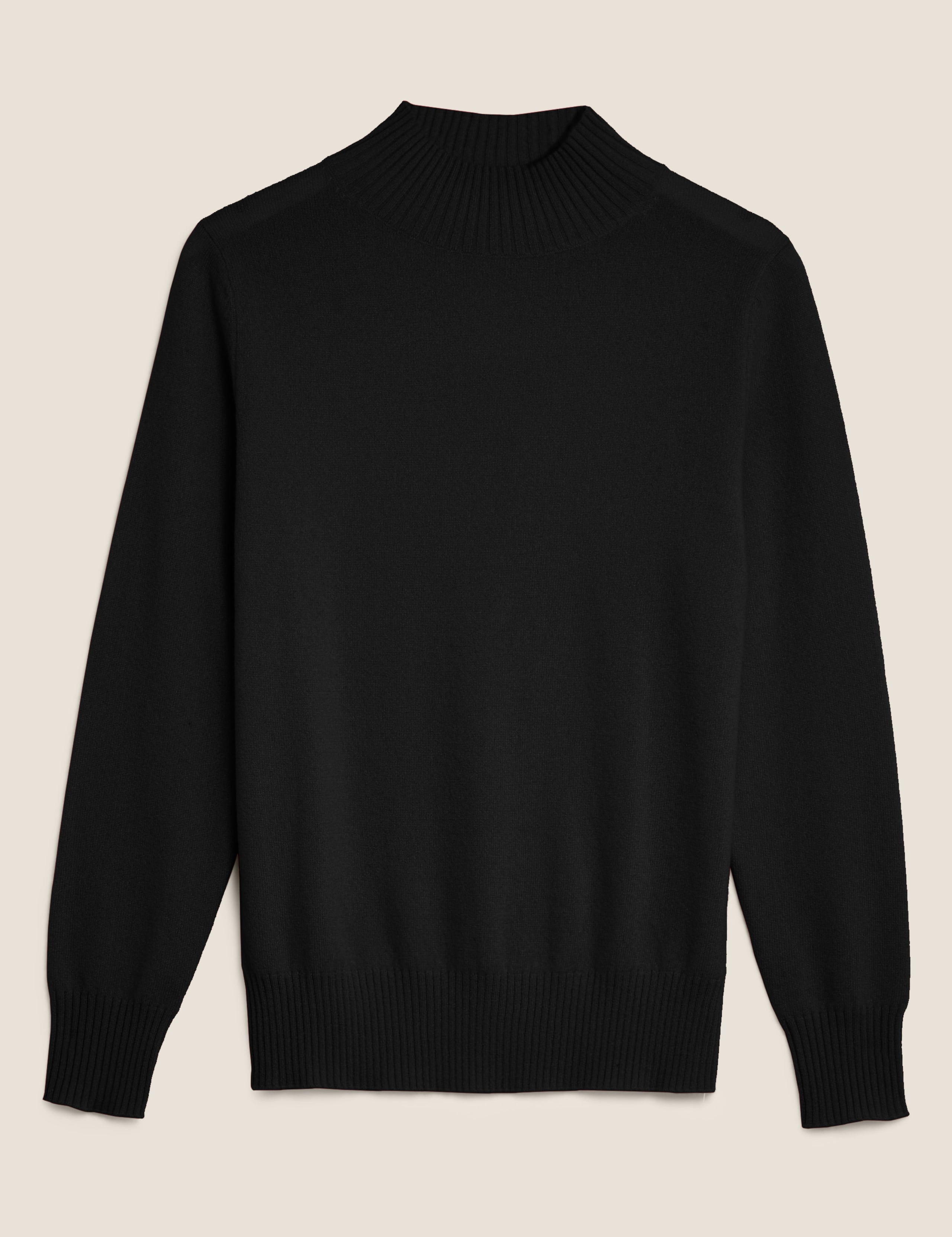 Pure Cashmere Funnel Neck Relaxed Jumper 2 of 6