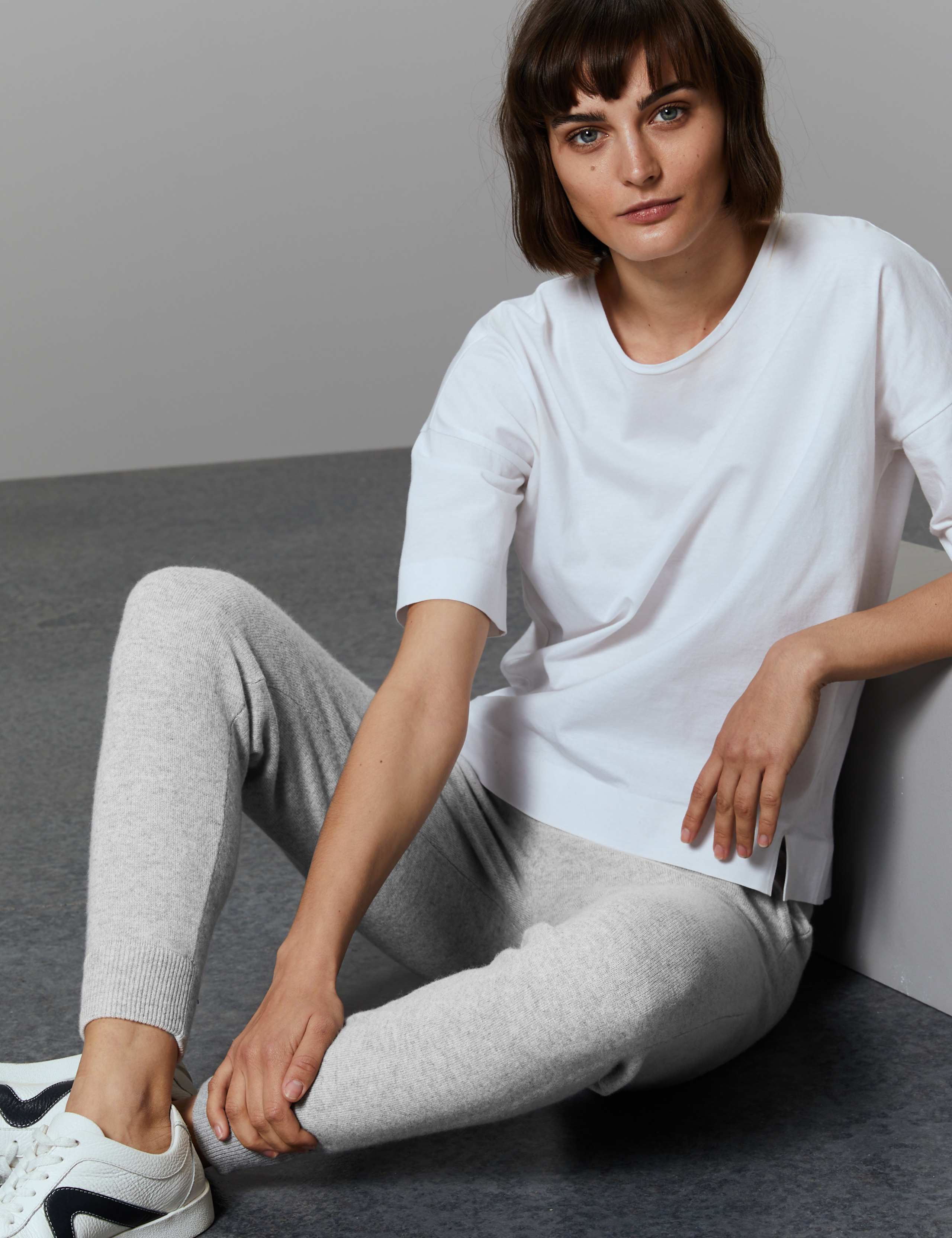 Pure Cashmere Joggers 1 of 5