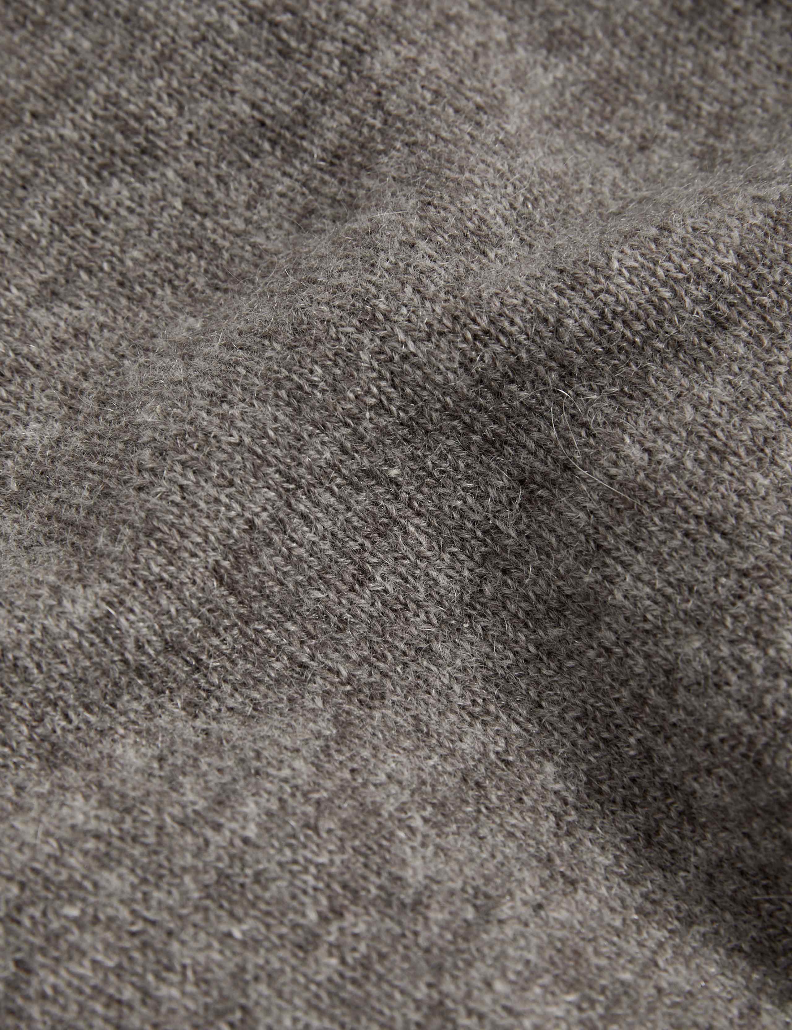 Pure Cashmere Crew Neck Relaxed Cardigan 6 of 6