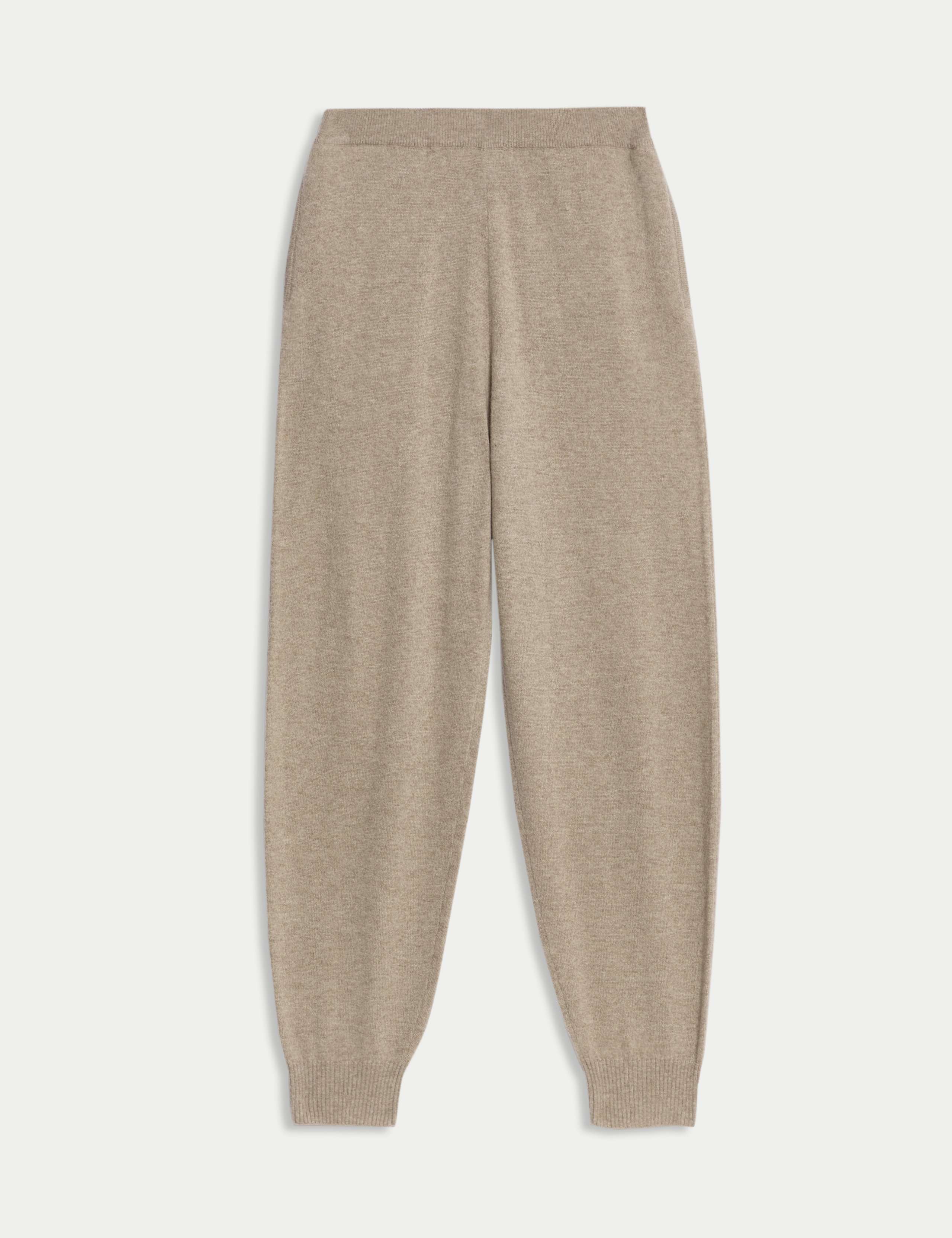 Pure Cashmere Tapered Ankle Grazer Joggers 2 of 7