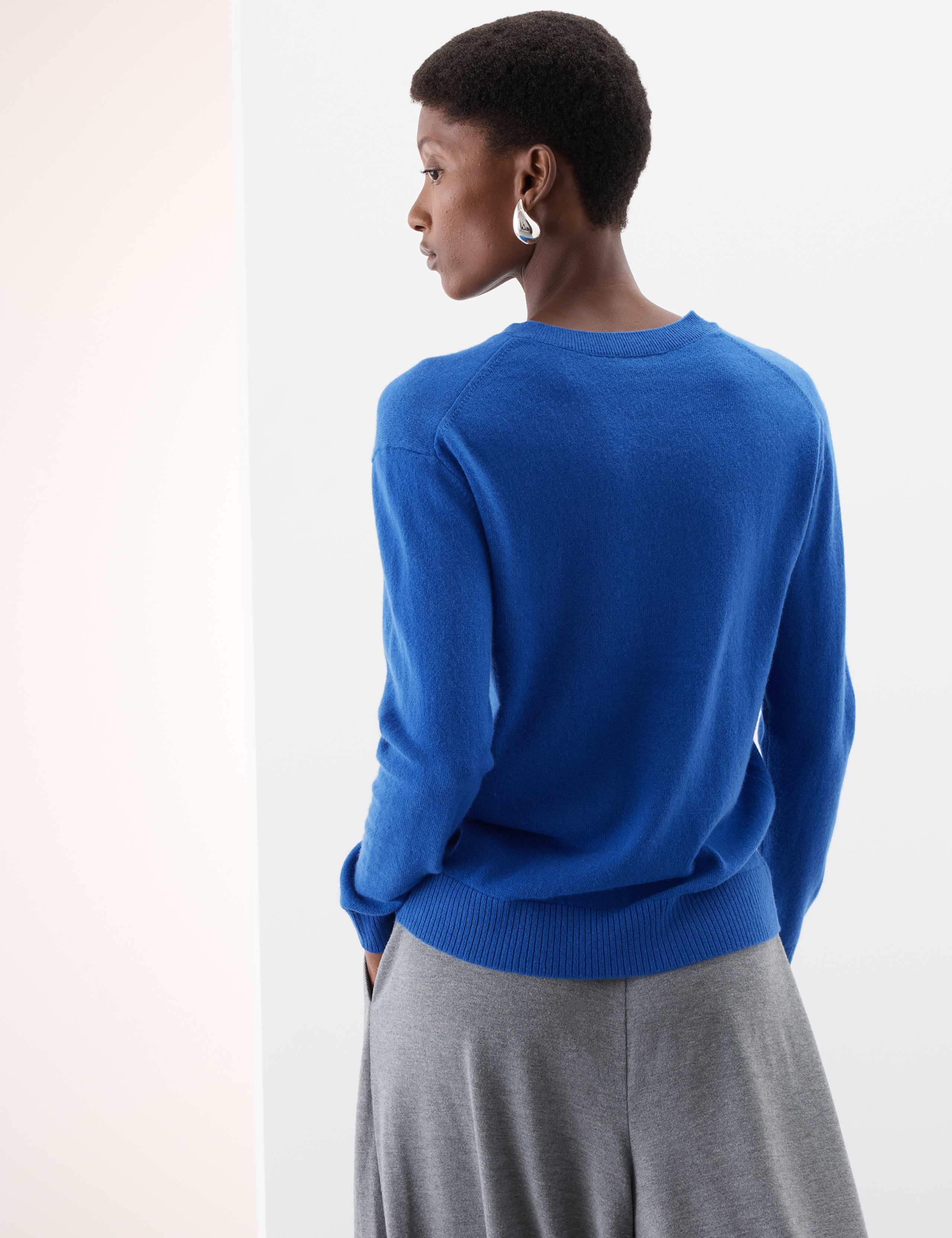 Pure Cashmere Crew Neck Jumper 4 of 7