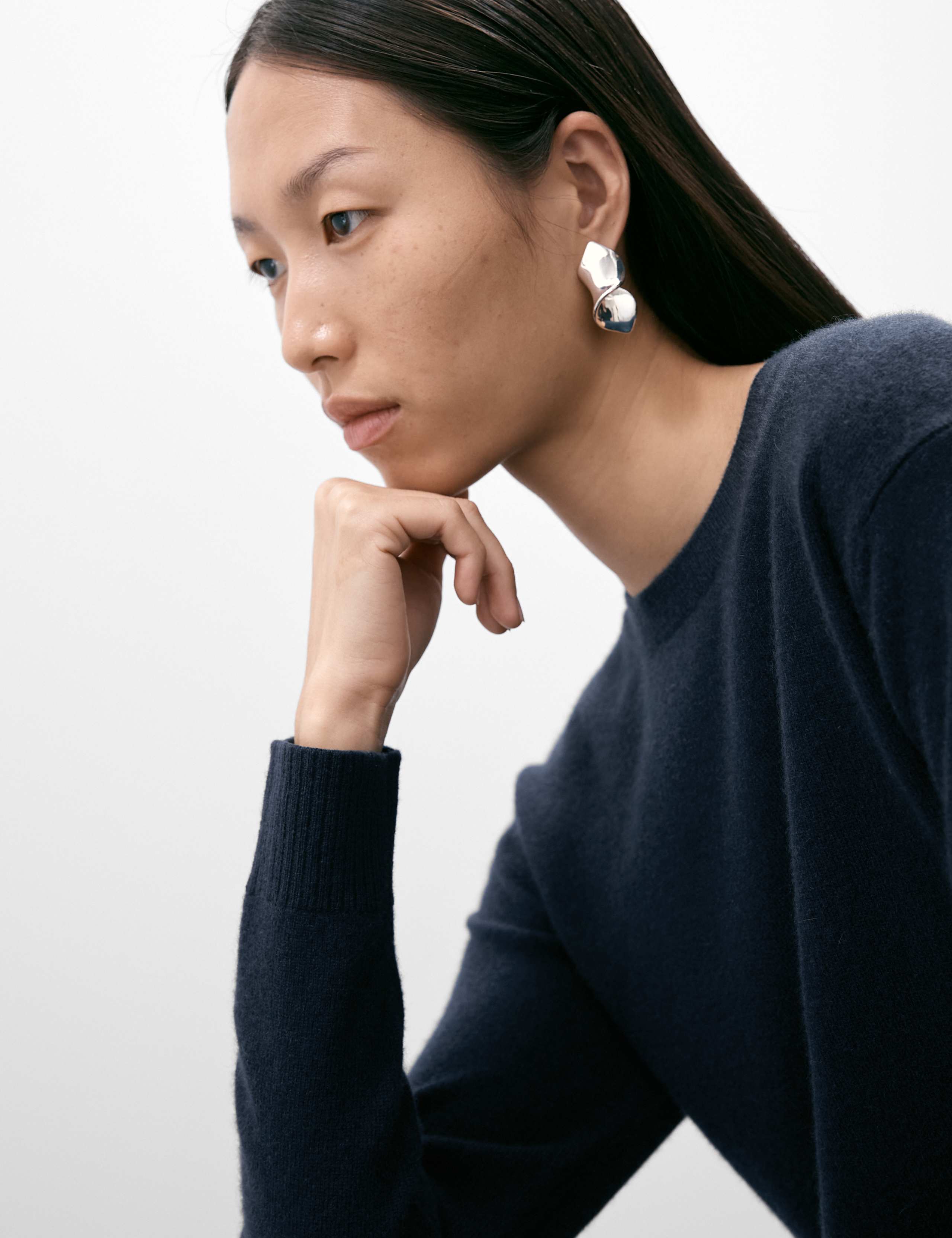 Pure Cashmere Crew Neck Jumper 4 of 8