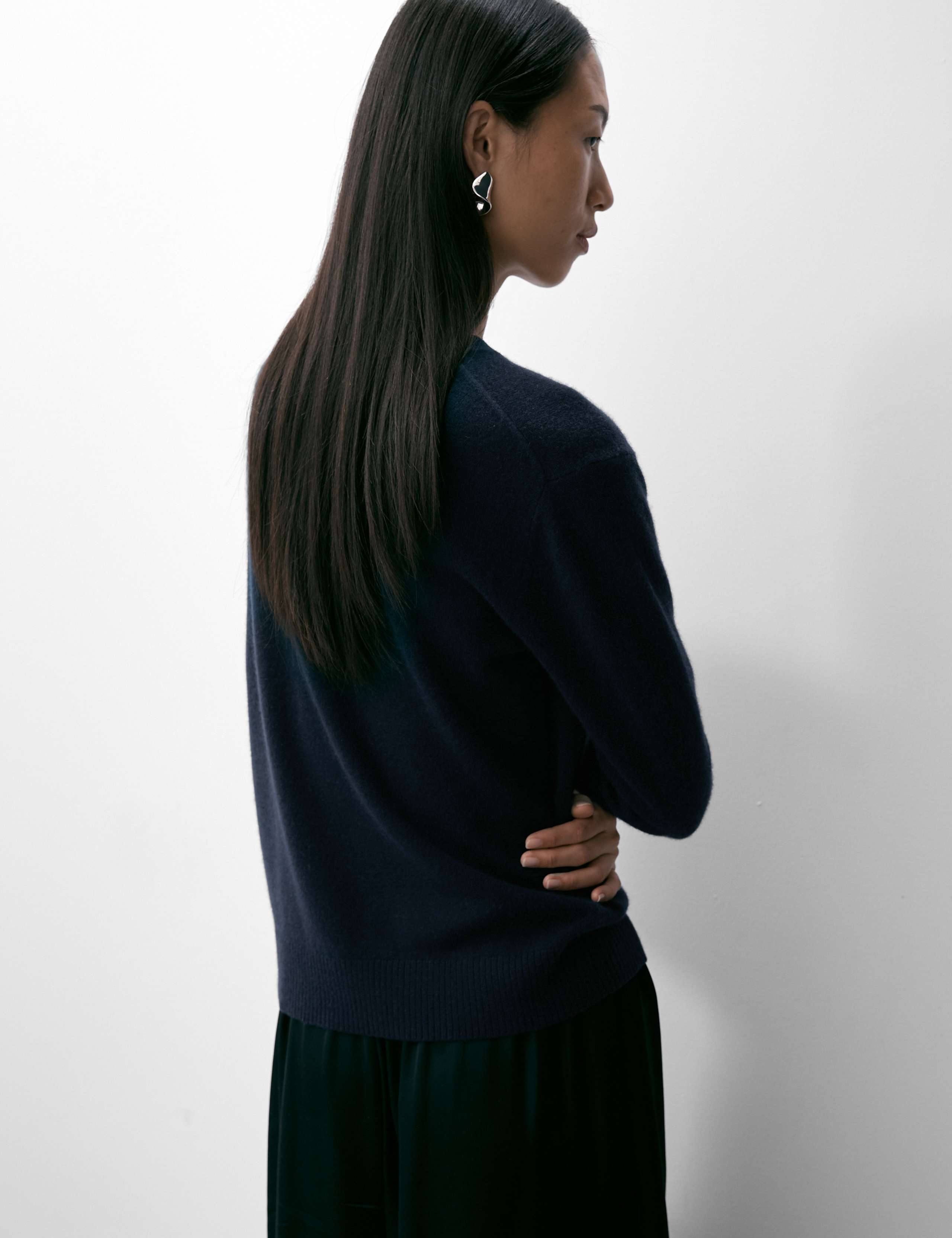 Pure Cashmere Crew Neck Jumper 5 of 8