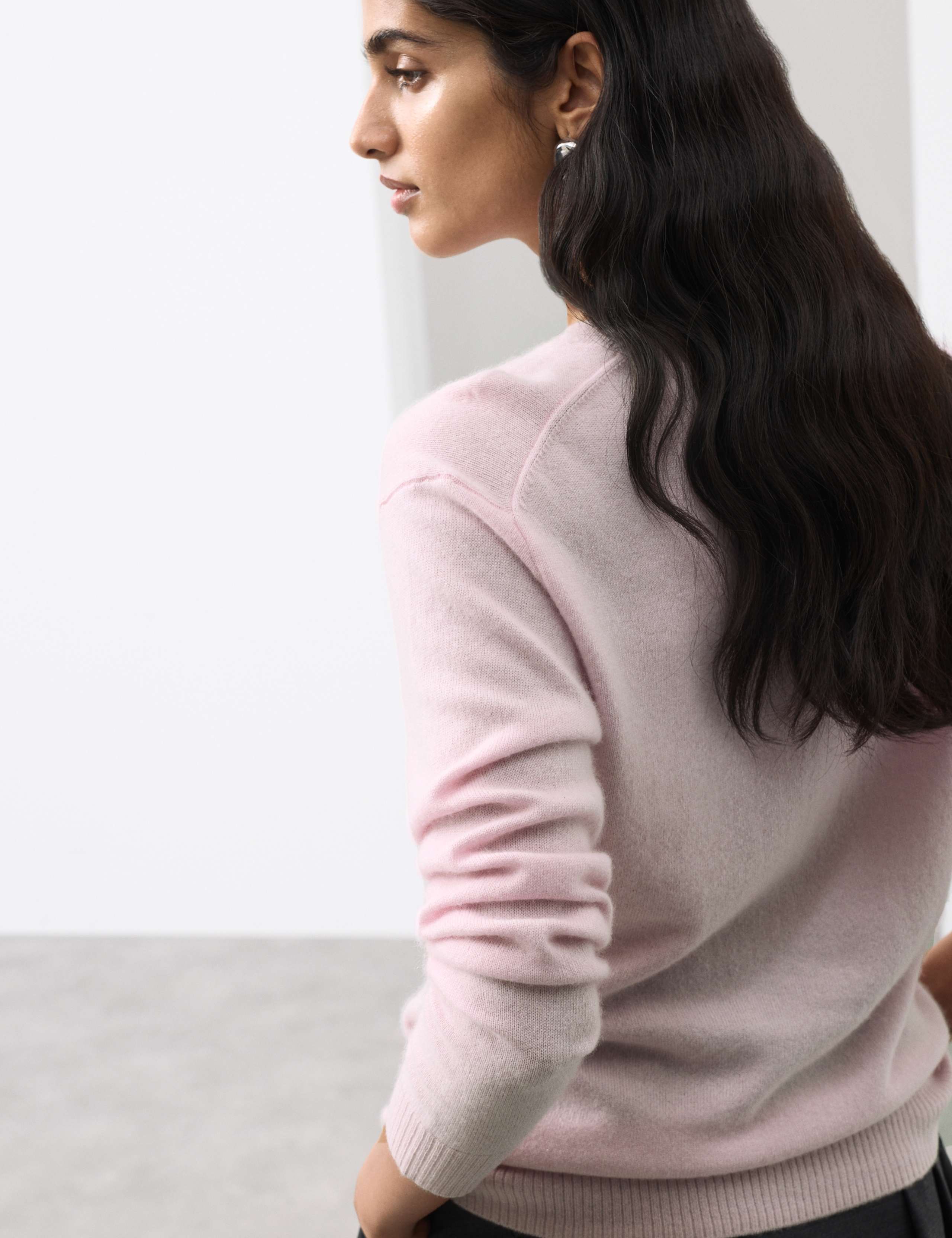 Pure Cashmere Crew Neck Jumper 4 of 5