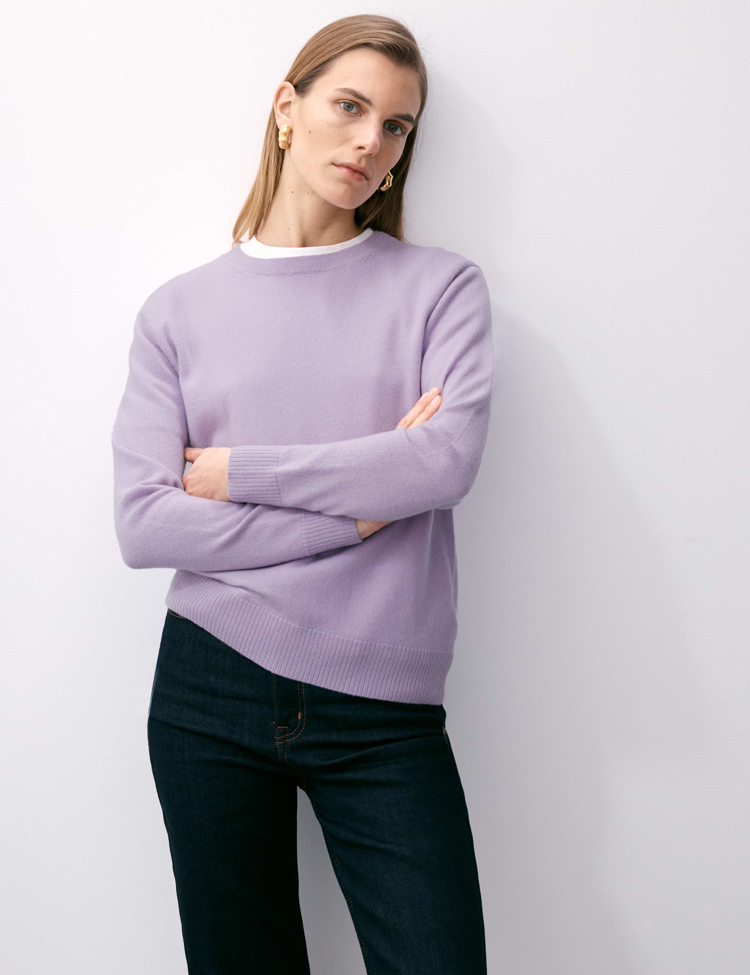 Pure Cashmere Crew Neck Jumper 5 of 8