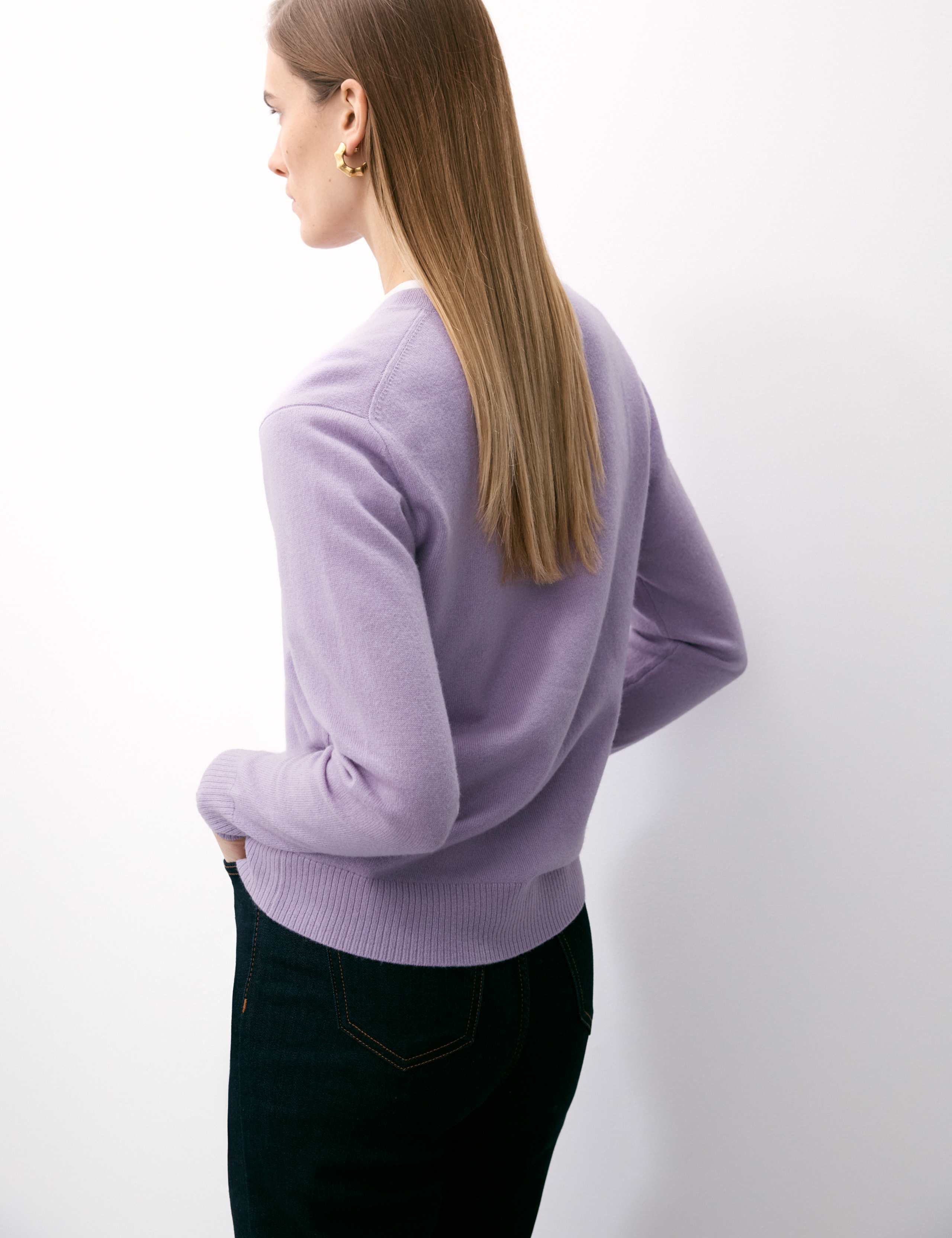Pure Cashmere Crew Neck Jumper 7 of 8