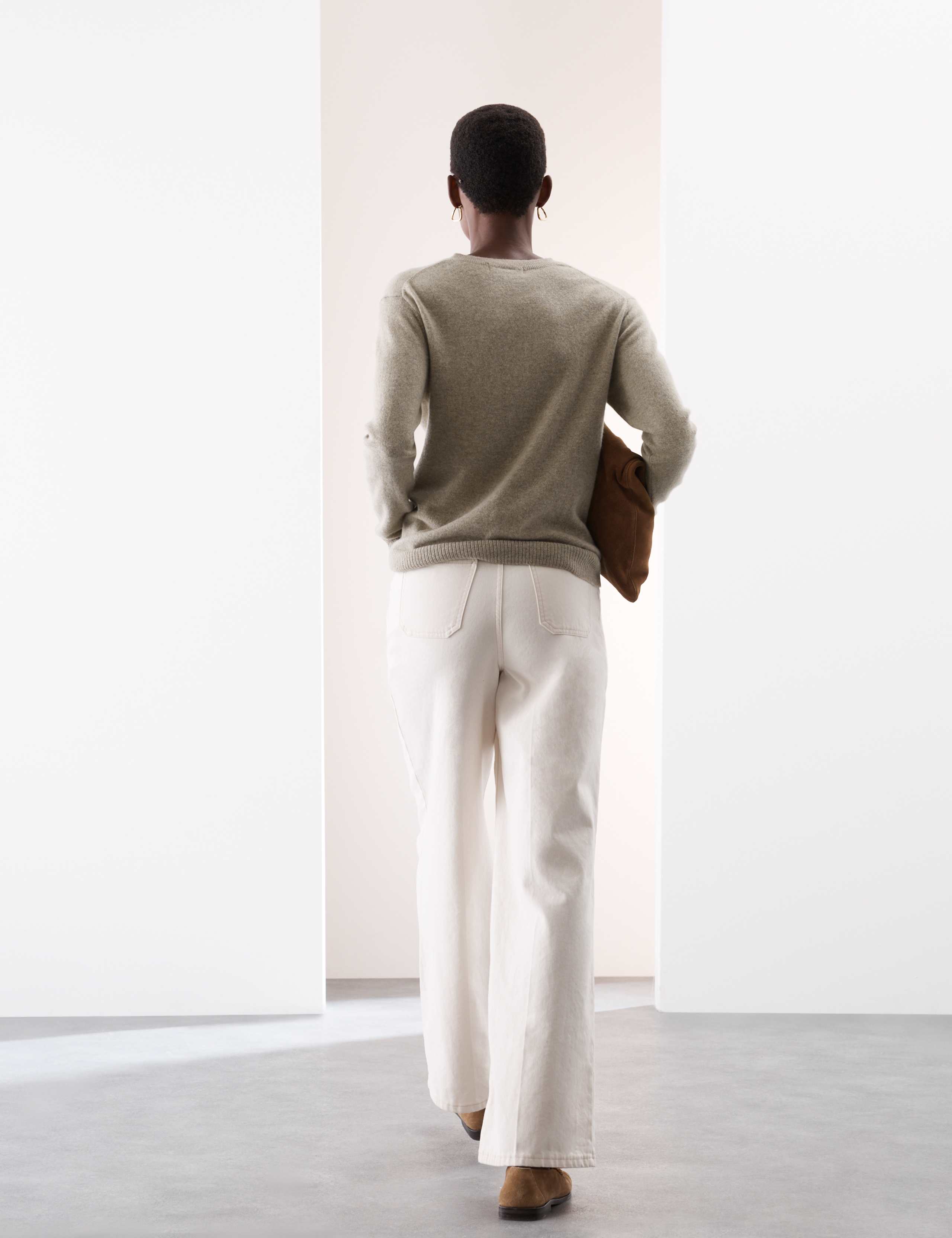 Pure Cashmere Crew Neck Jumper 7 of 8