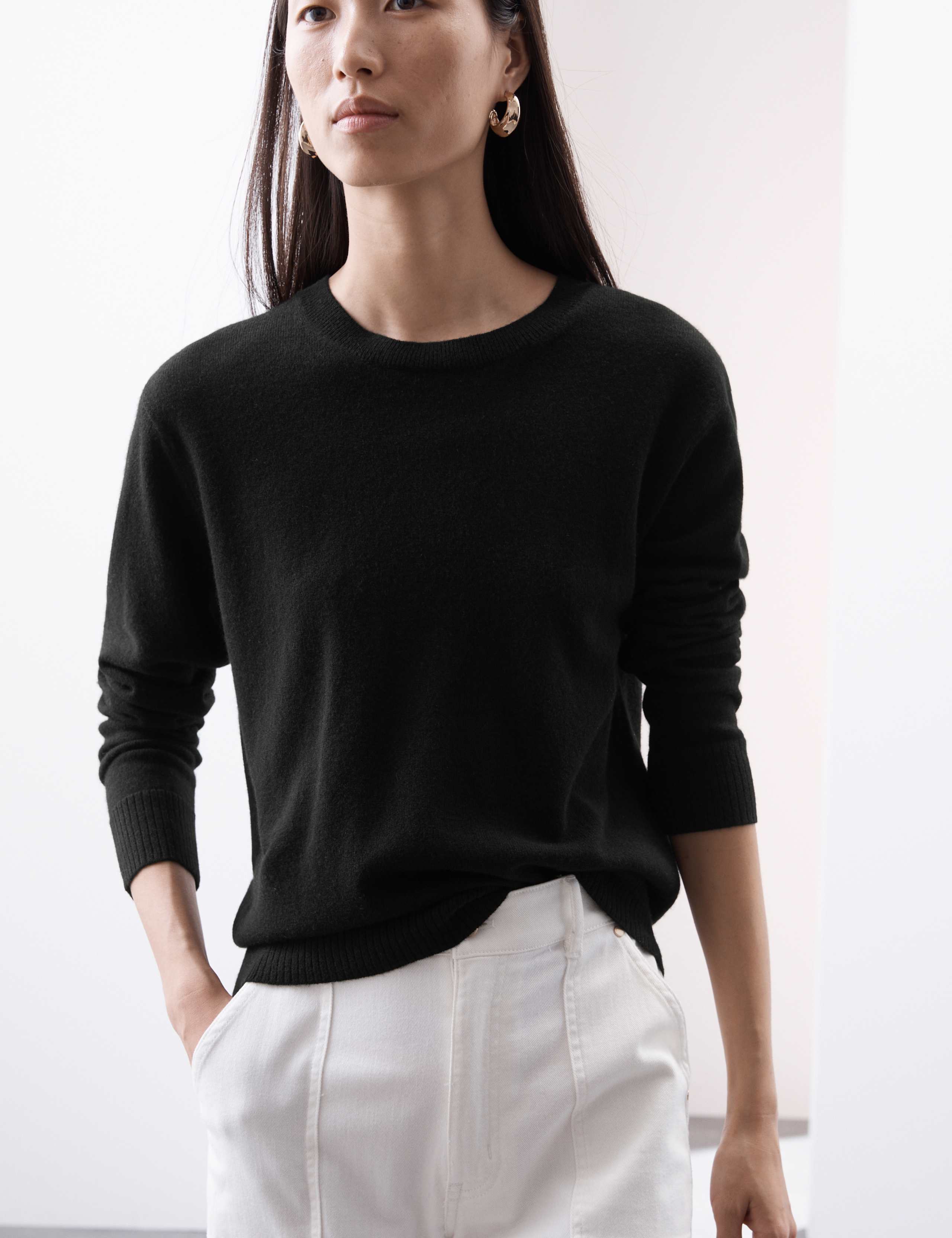Pure Cashmere Crew Neck Jumper 3 of 7