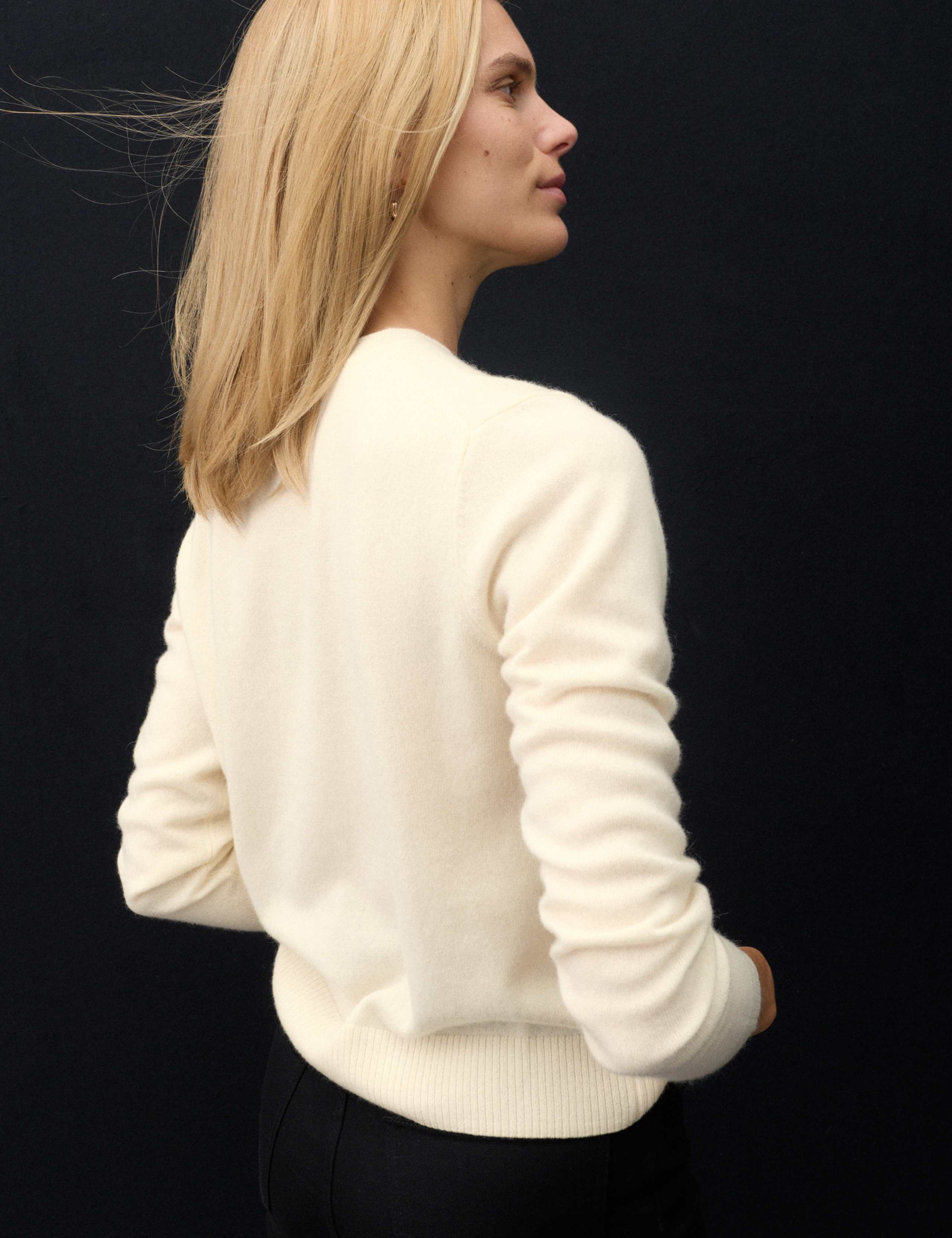 Pure Cashmere Crew Neck Jumper 3 of 7