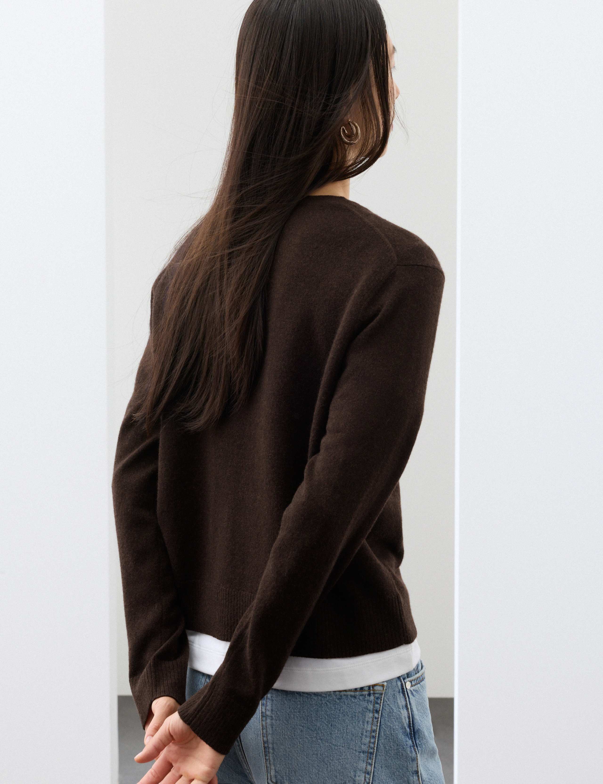 Pure Cashmere Crew Neck Jumper 3 of 6