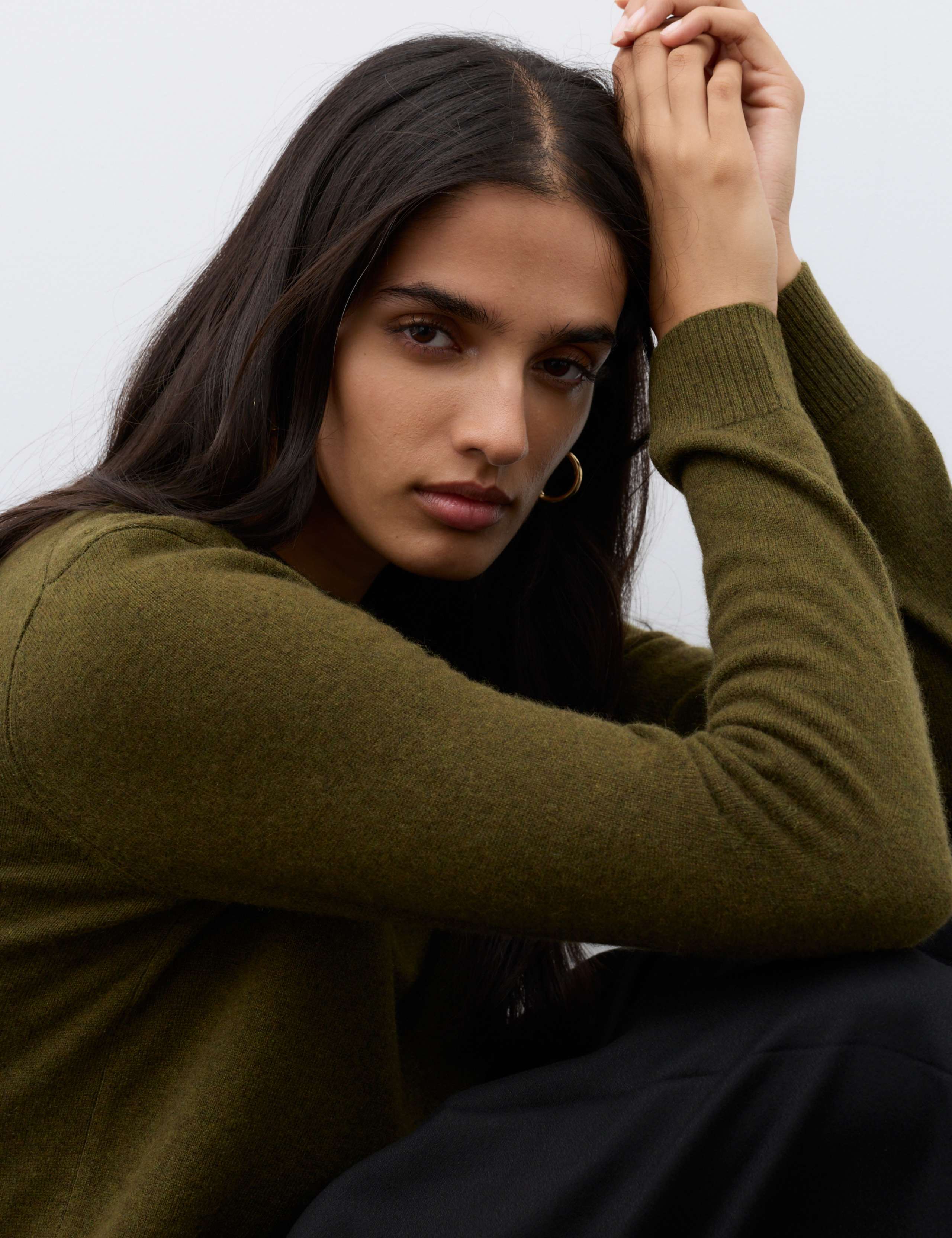 Pure Cashmere Crew Neck Jumper 6 of 7