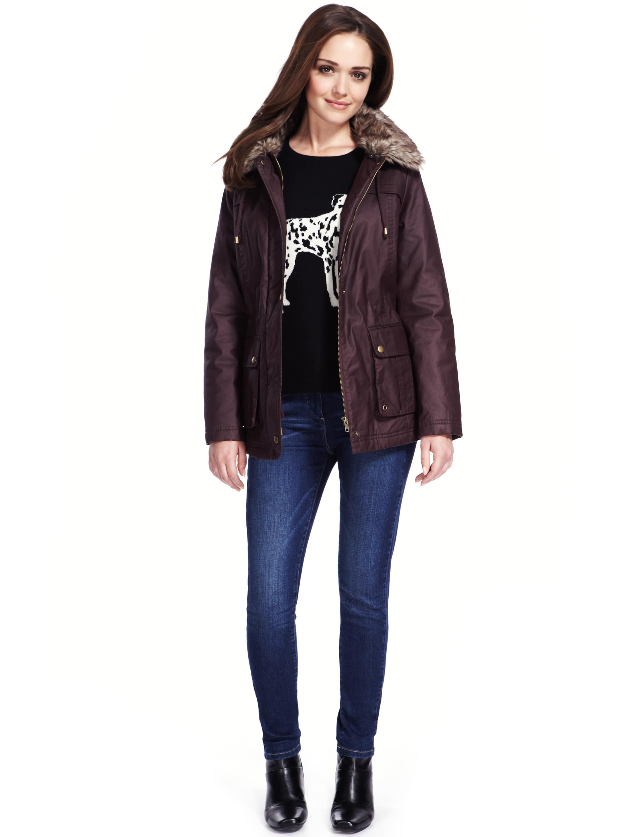 Pure Cashmere Dalmatian Print Jumper 5 of 7