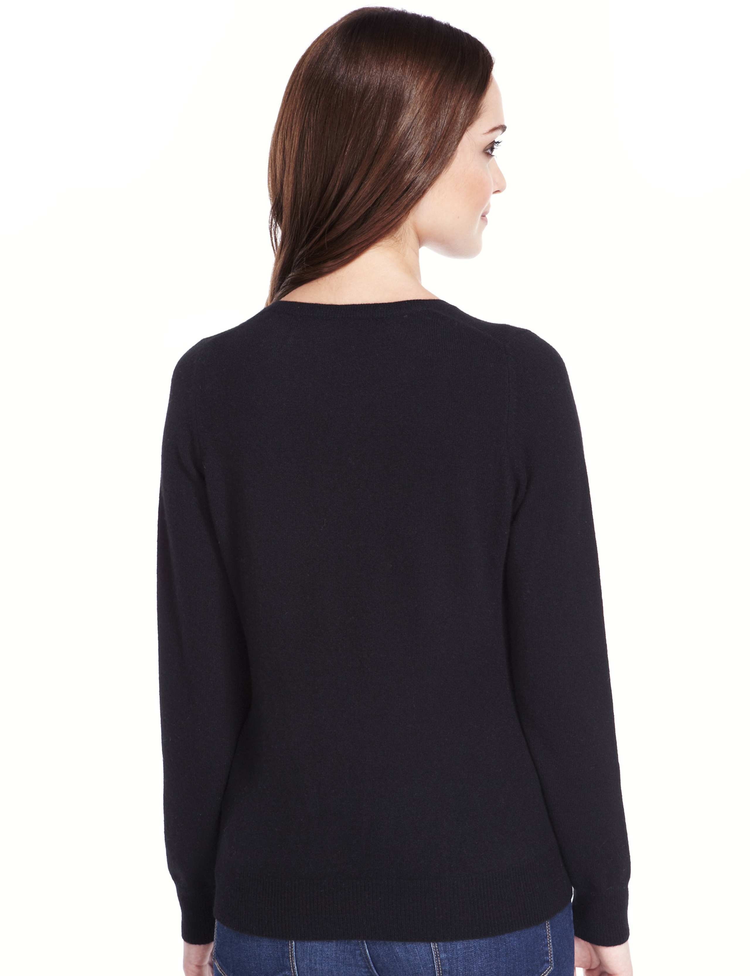 Pure Cashmere Dalmatian Print Jumper 6 of 7