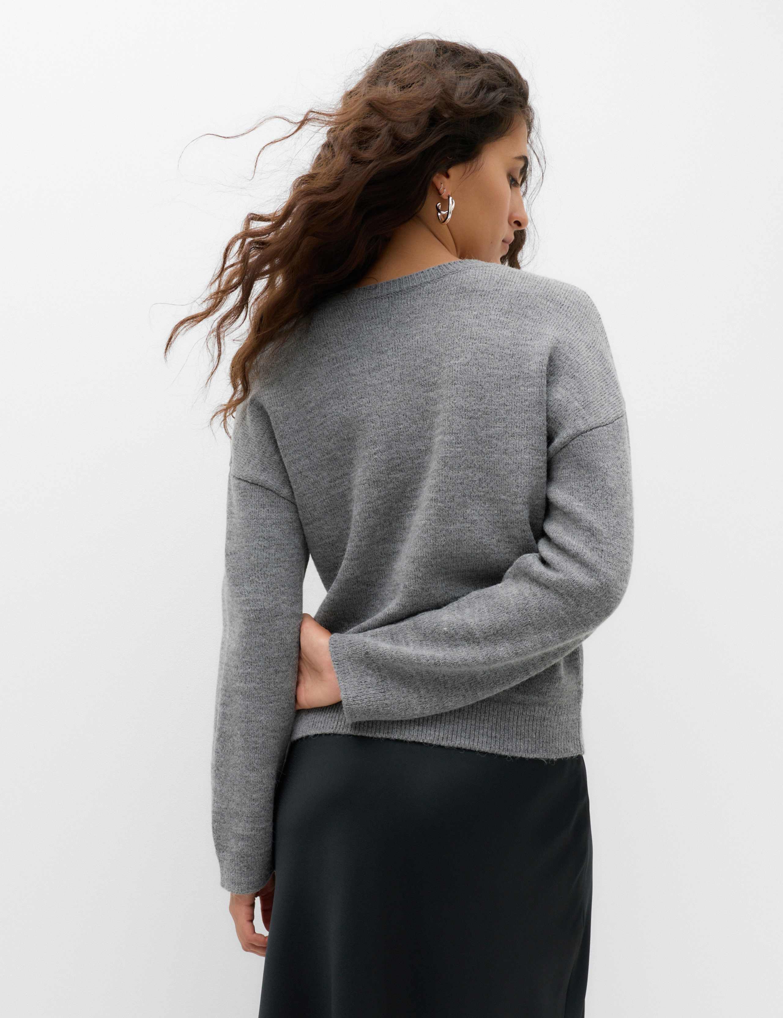 Star Embellished Crew Neck Jumper With Wool 5 of 6
