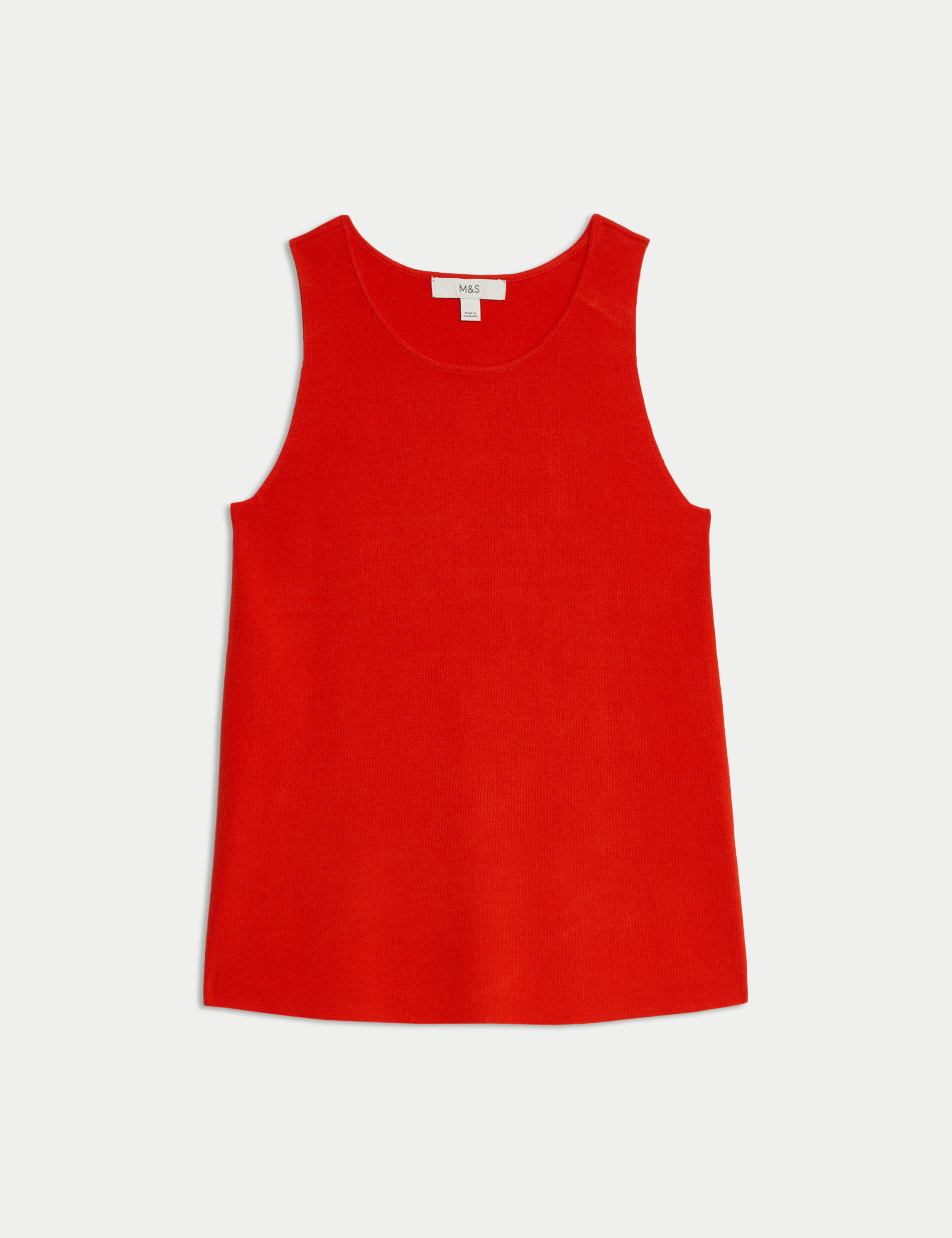 Crew Neck Knitted Vest 2 of 6