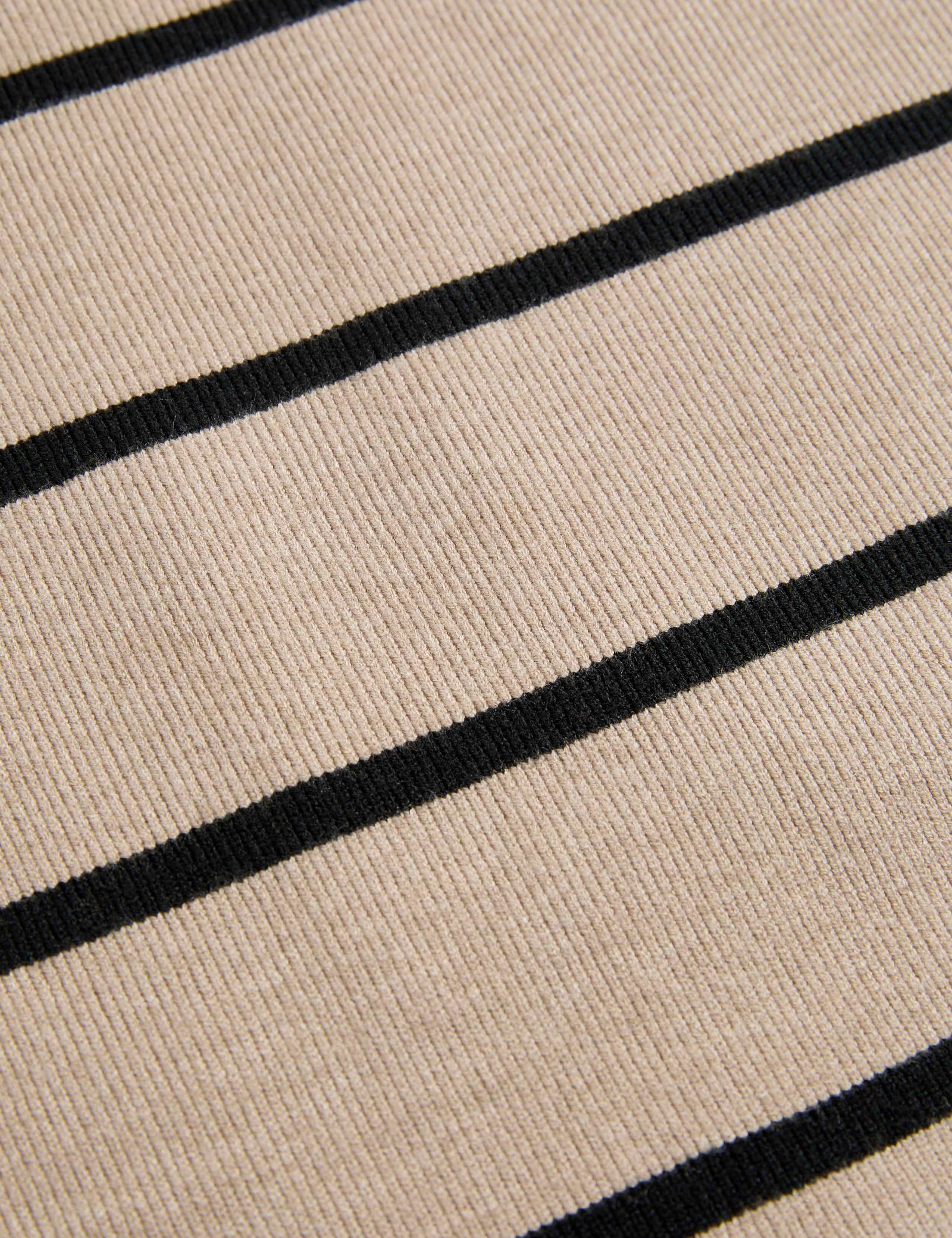 Soft Touch Striped Crew Neck Jumper 6 of 6