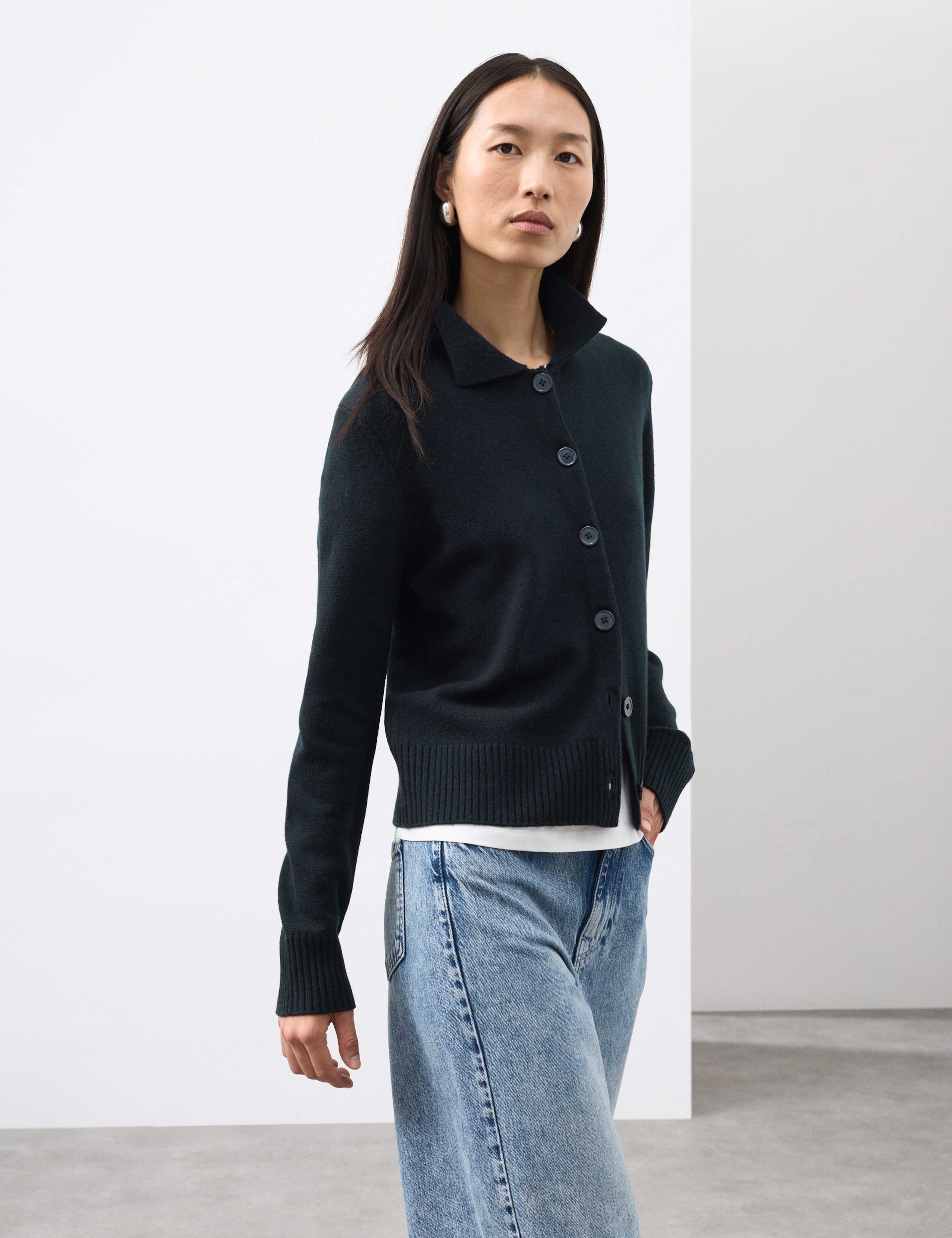 Merino Wool Rich Cardigan With Cashmere 5 of 7