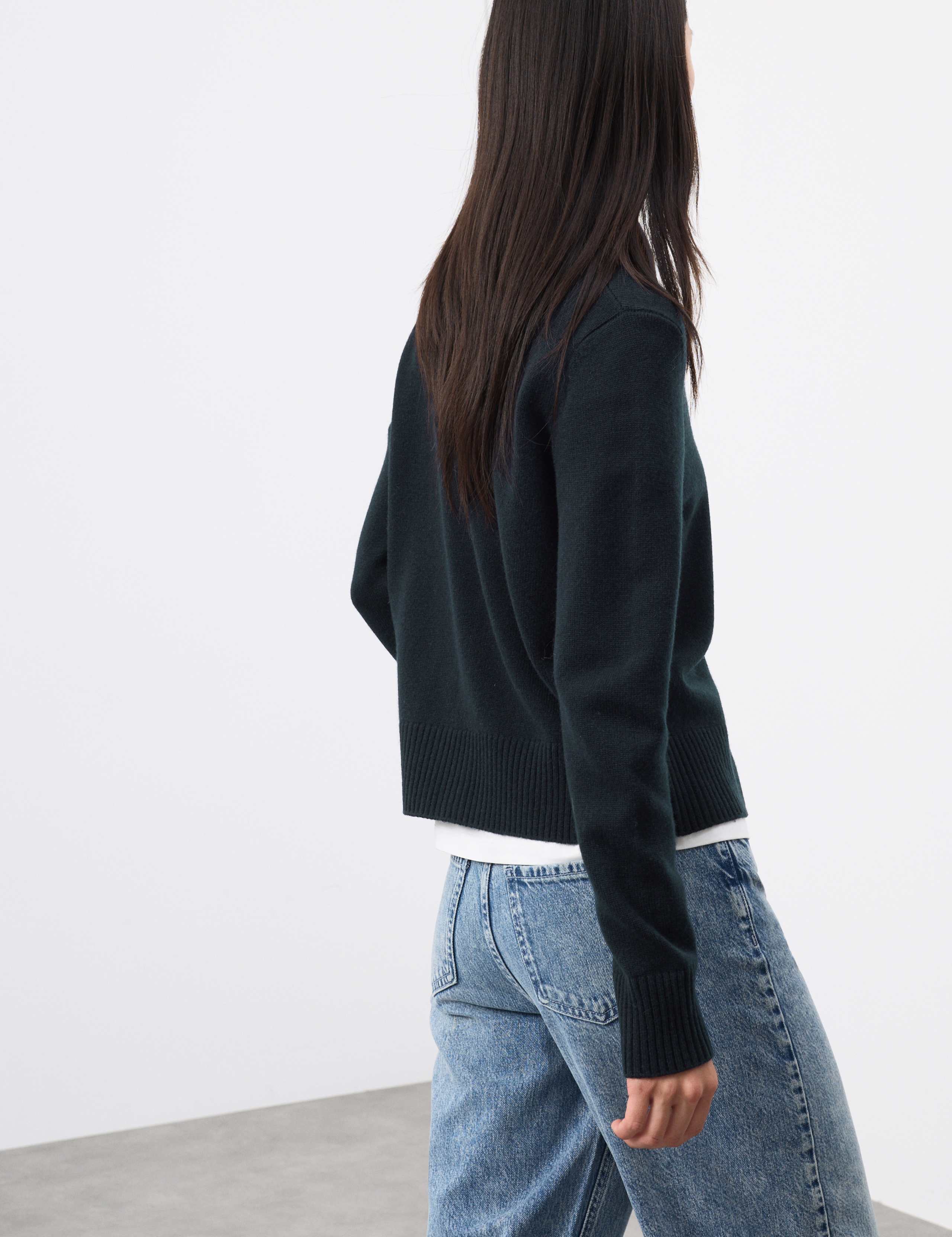 Merino Wool Rich Cardigan With Cashmere 7 of 7