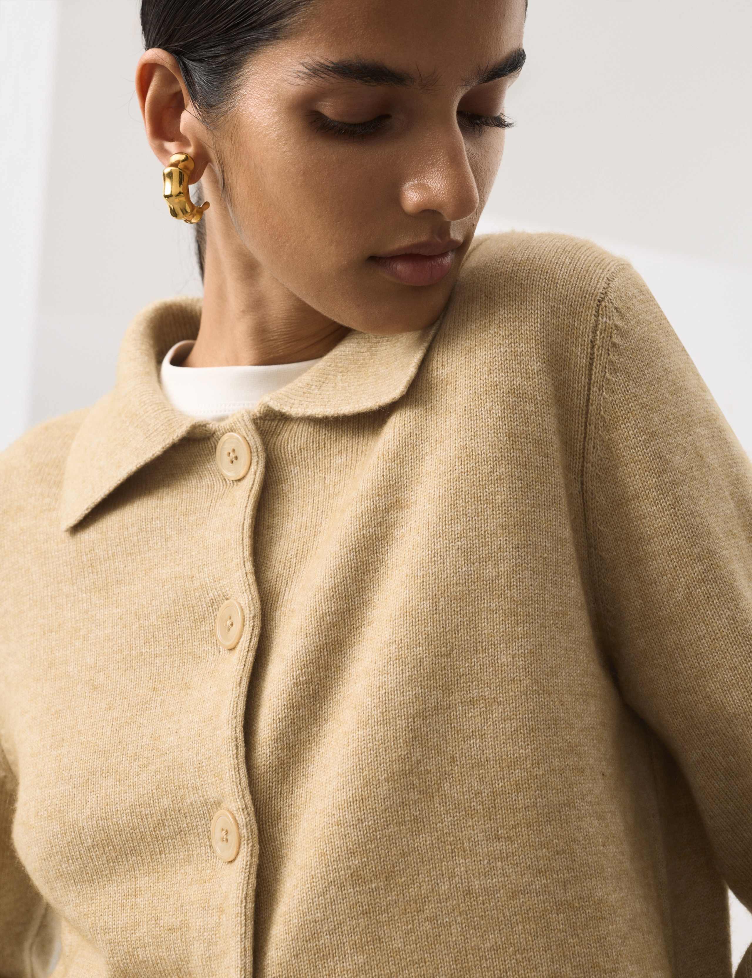 Merino Wool Rich Cardigan With Cashmere 4 of 6