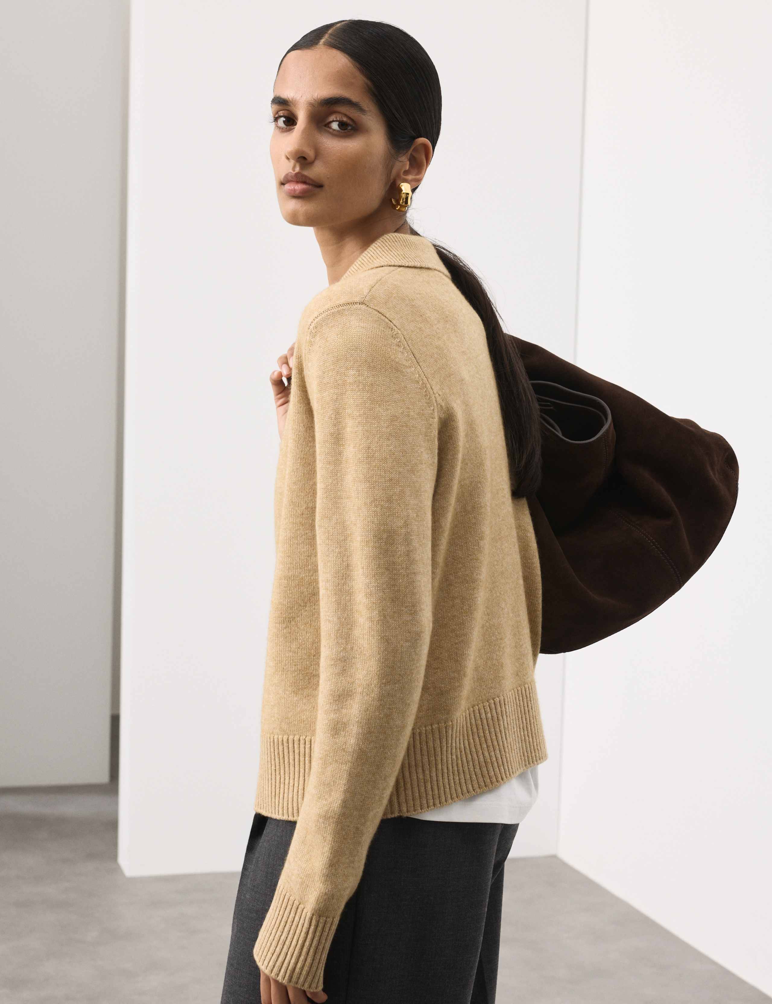 Merino Wool Rich Cardigan With Cashmere 6 of 6