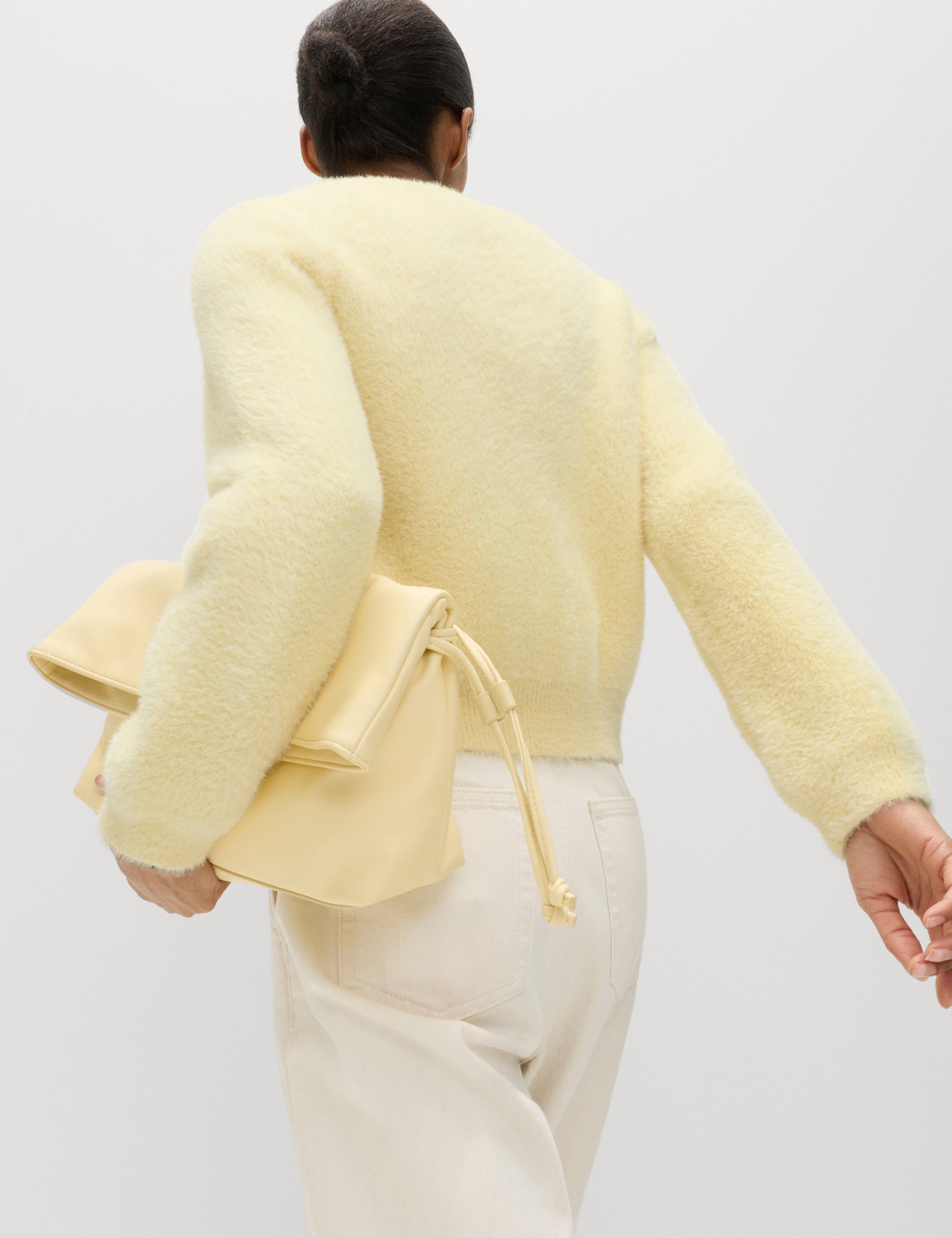 Fluffy Crew Neck Knitted Jumper 3 of 6