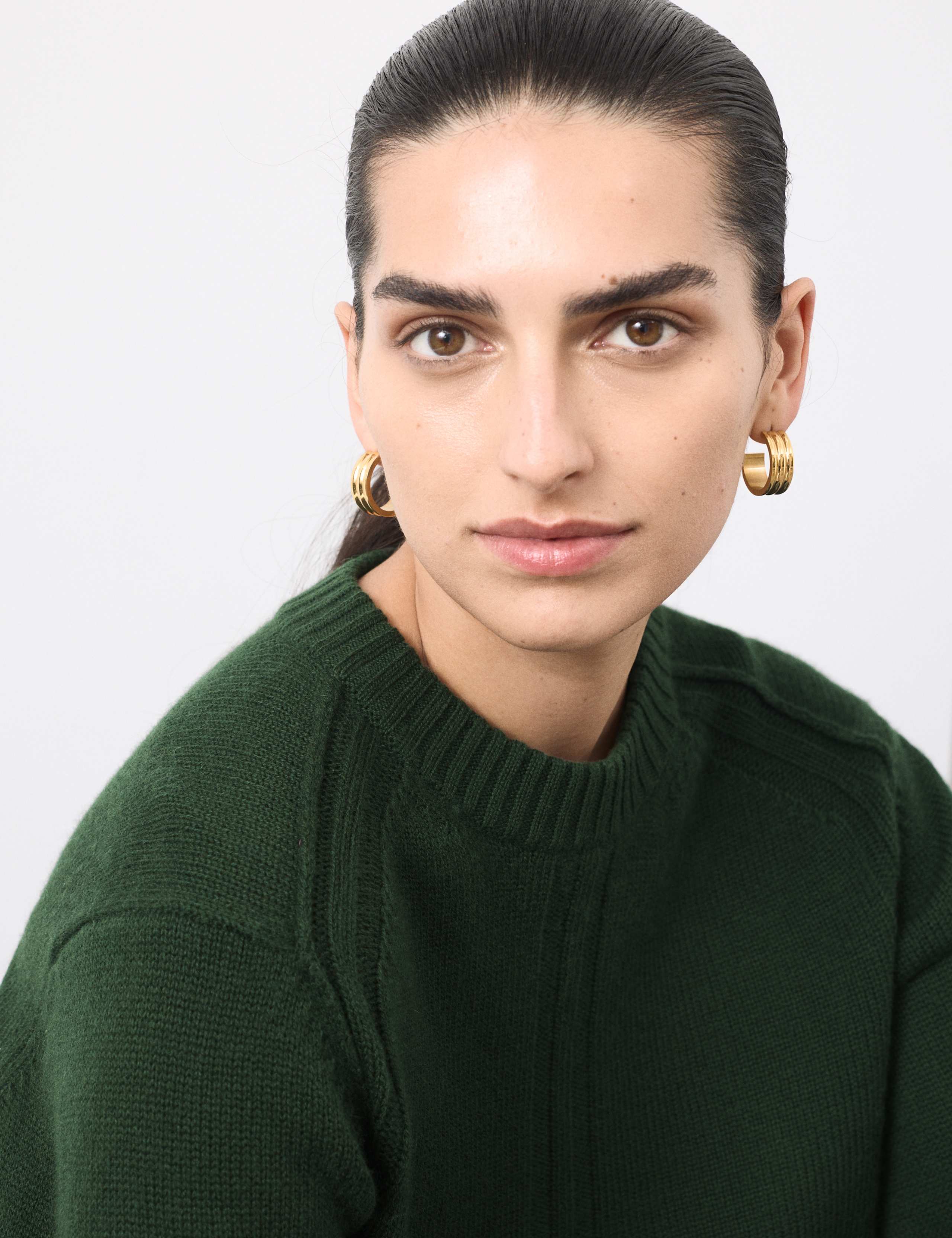 Merino Wool Rich Relaxed Jumper With Cashmere 7 of 7