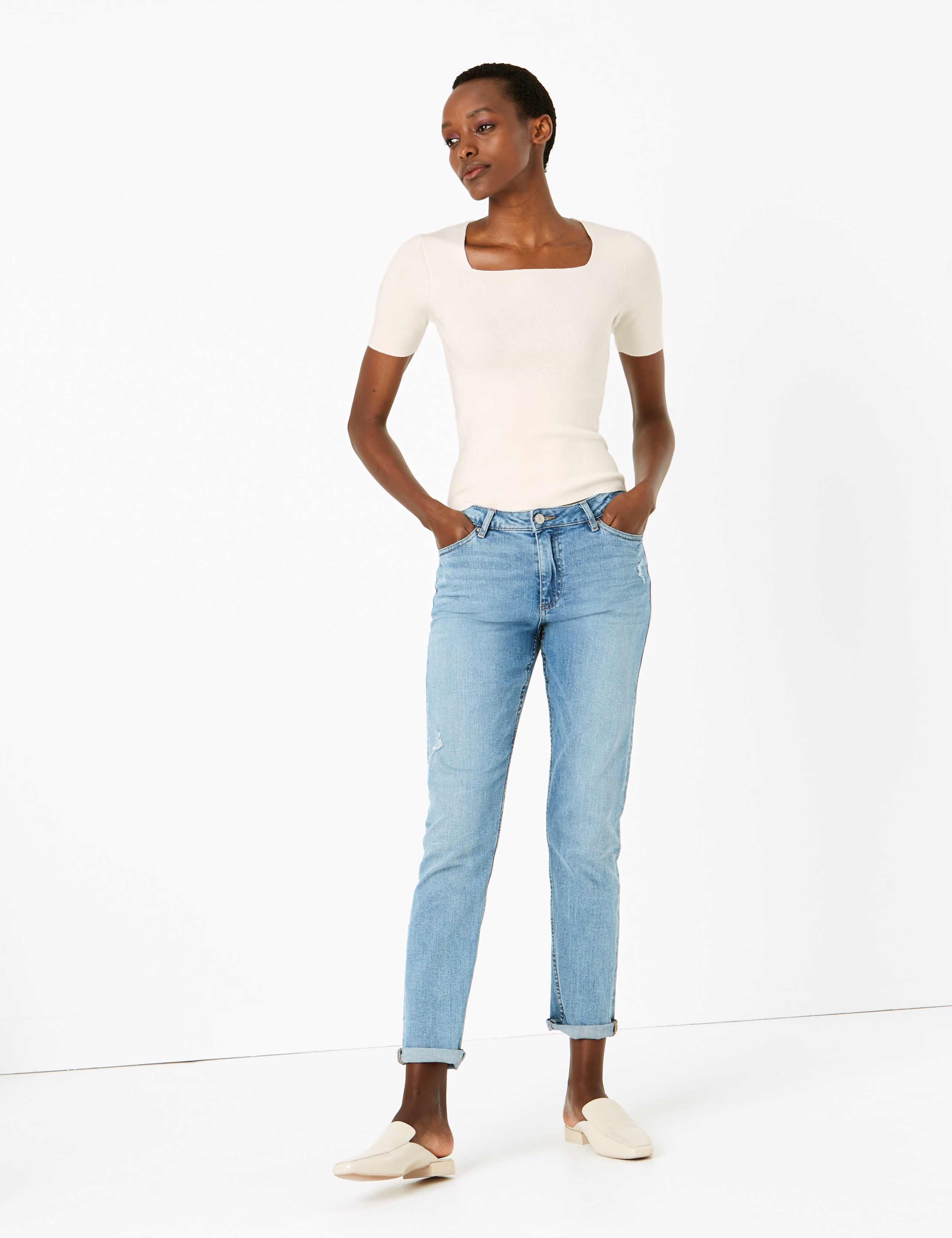 Soft Touch Fitted Knitted Top 1 of 4