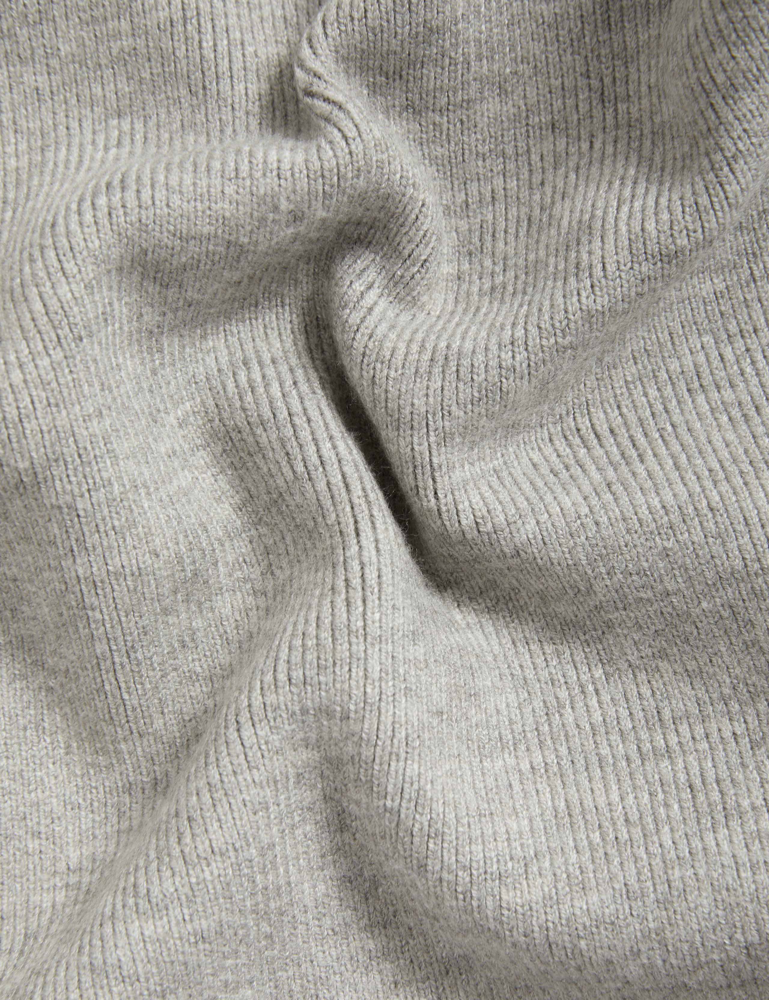 Soft Touch Knitted Zip Up Hoodie 8 of 8