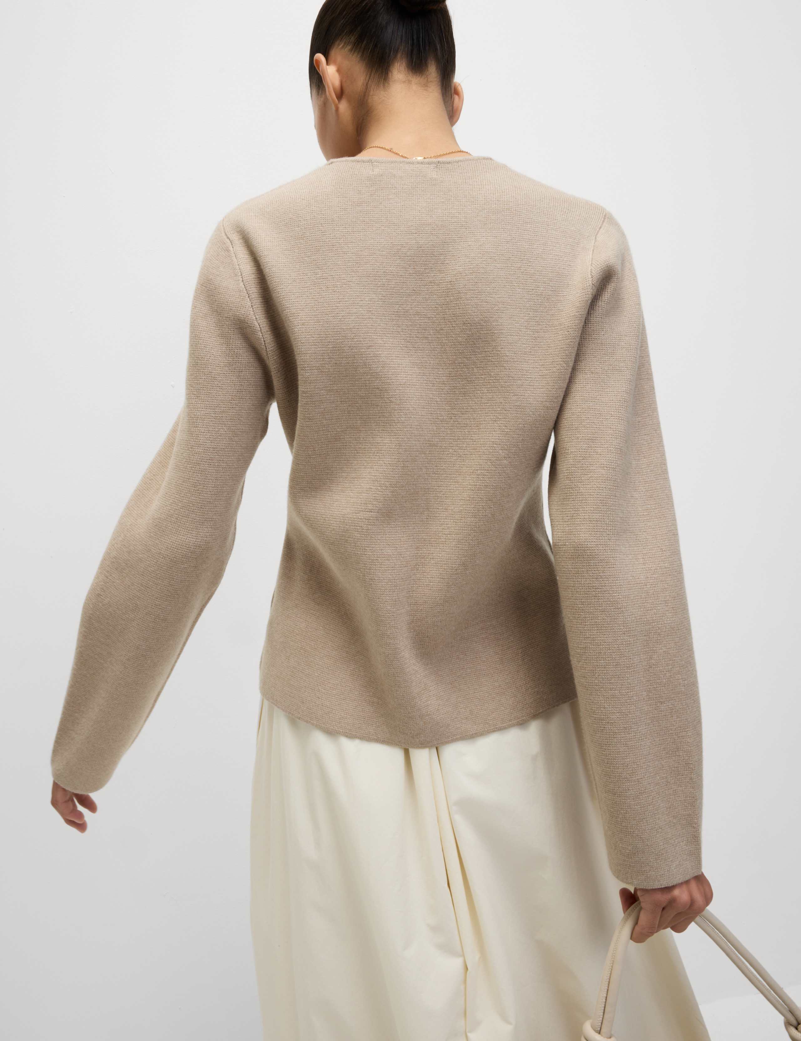 Soft Touch V-Neck Waisted Knitted Jacket 6 of 7