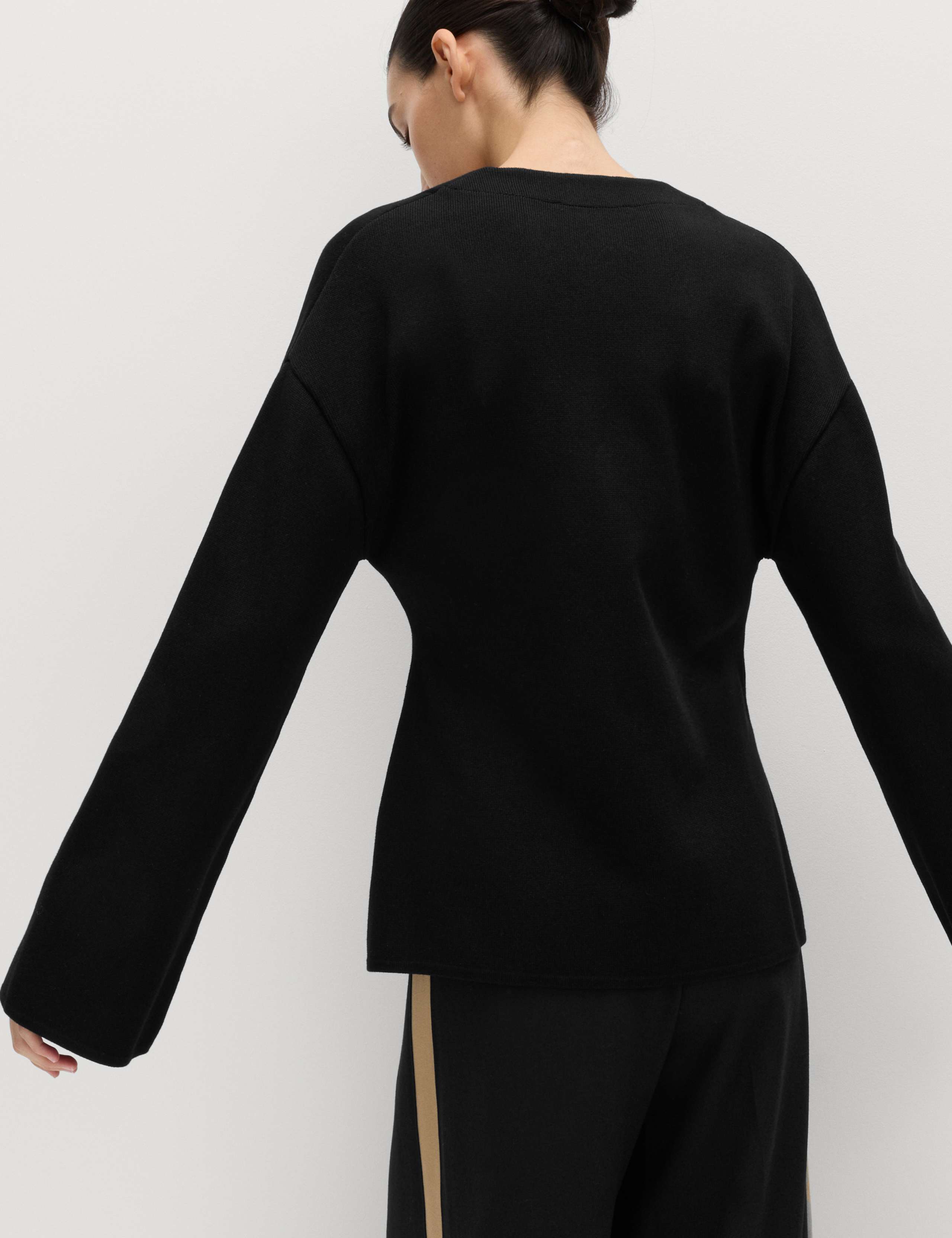 Soft Touch V-Neck Knitted Jacket 3 of 5