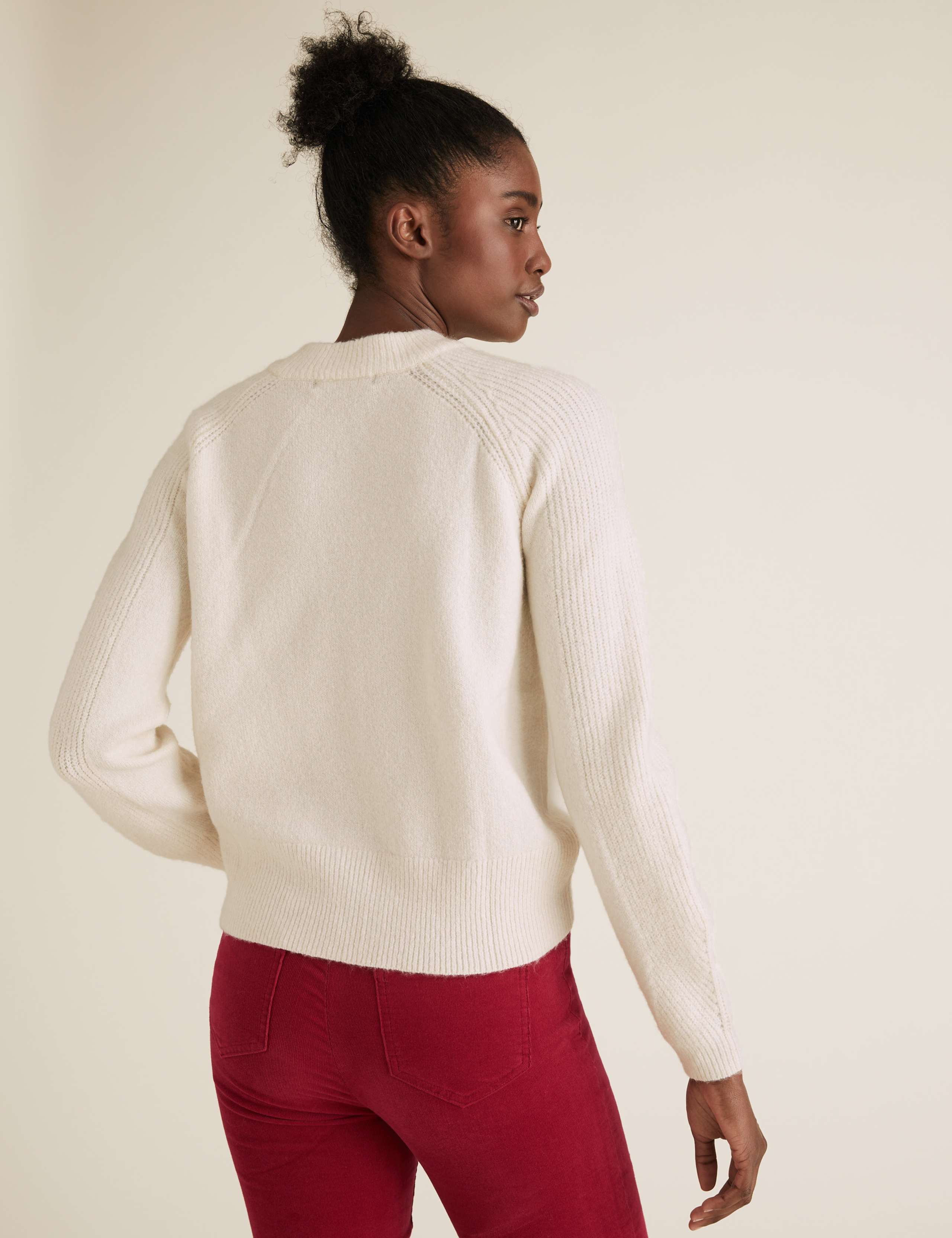 Ribbed Crew Neck Jumper 3 of 3