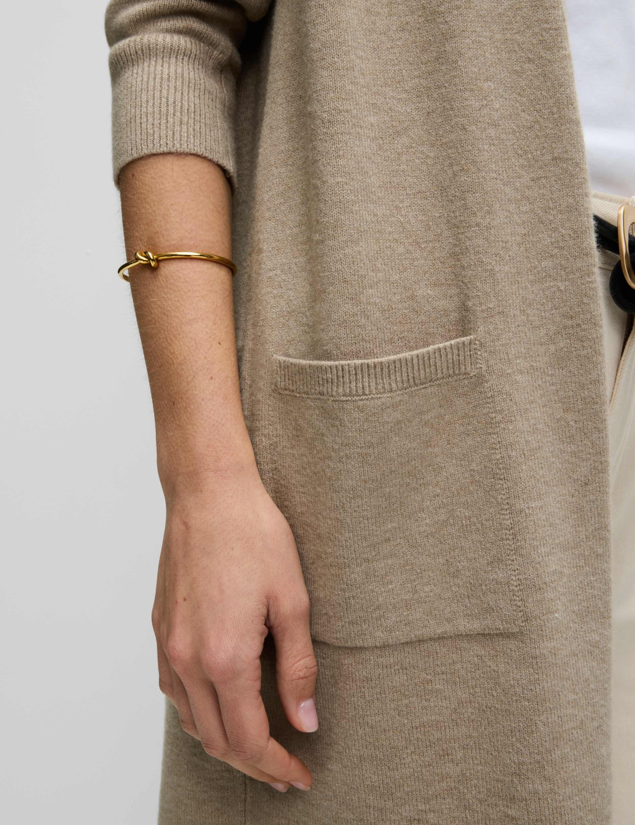 Textured Edge to Edge Longline Cardigan 6 of 7