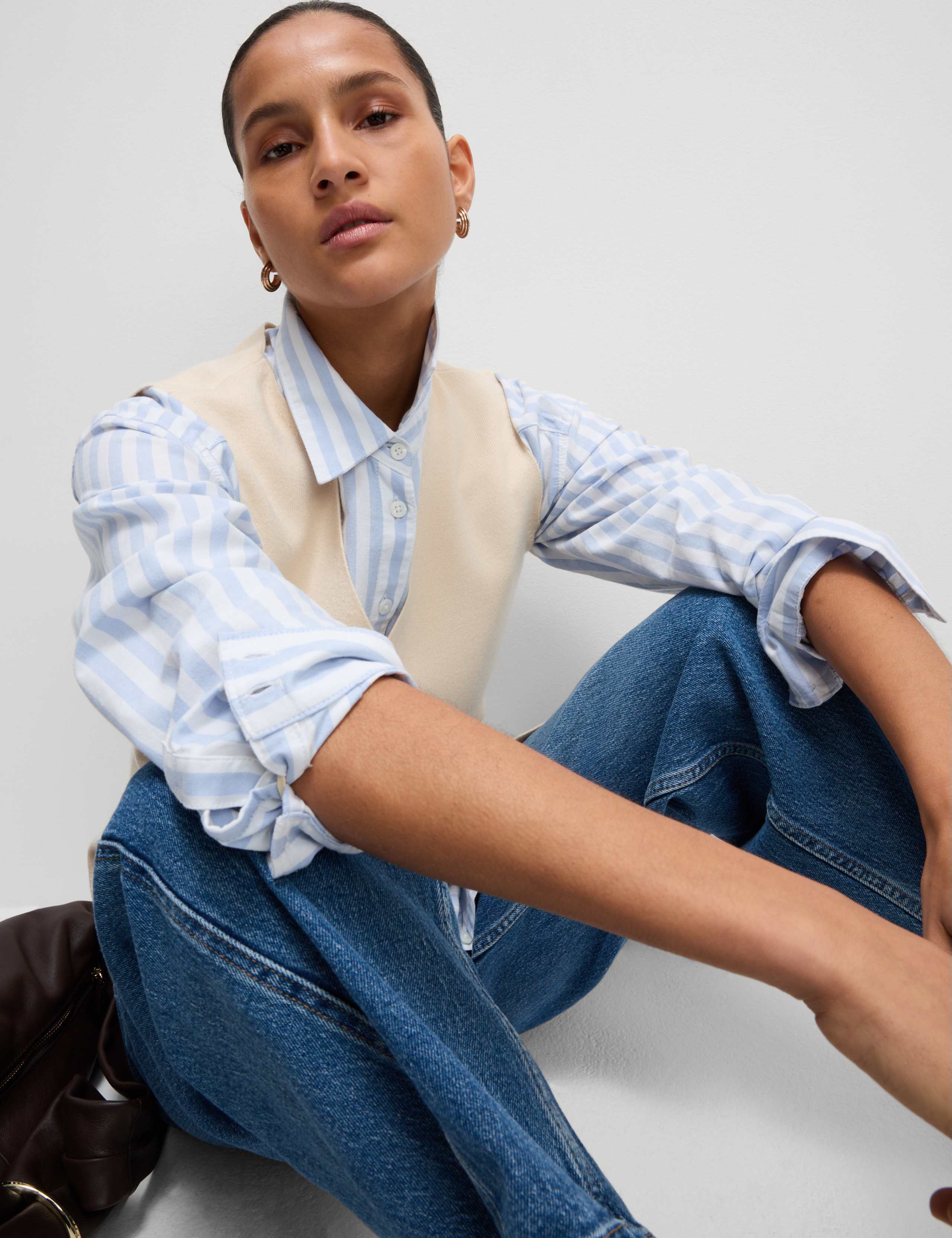 Soft Touch V-Neck Knitted Waistcoat 3 of 7
