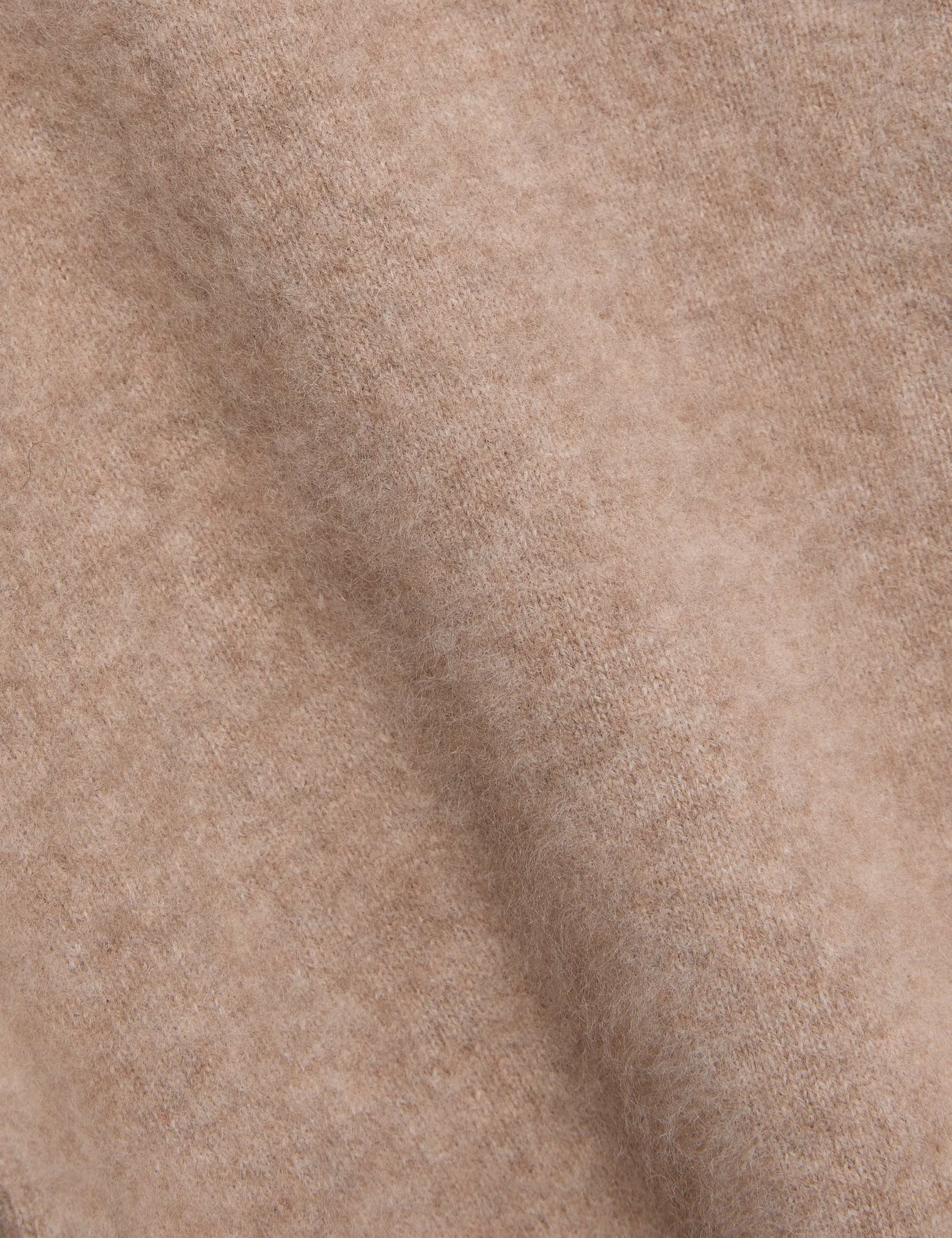 Wool Rich Relaxed Cardigan with Cashmere 7 of 7