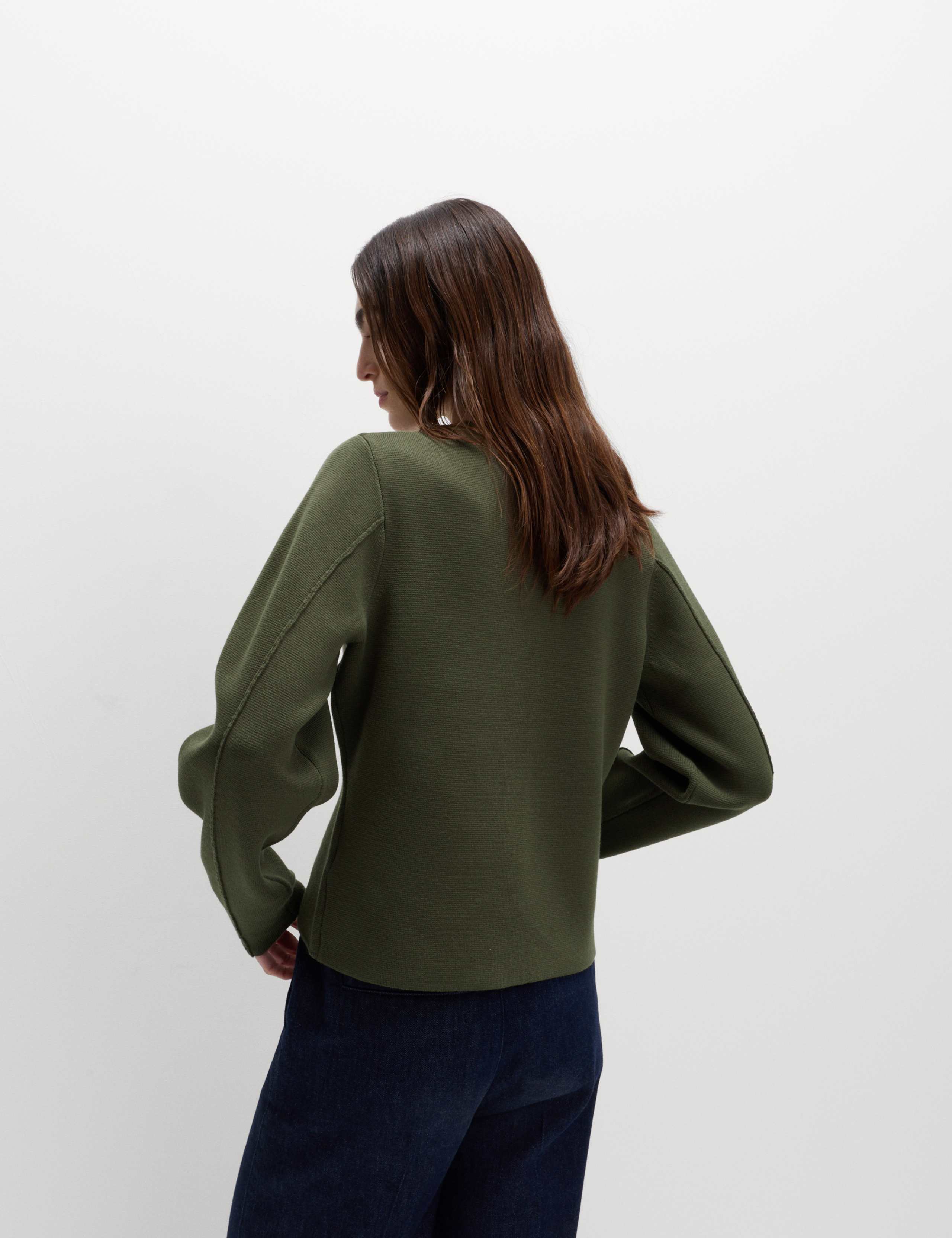 Soft Touch Waisted Fitted Cardigan 4 of 5