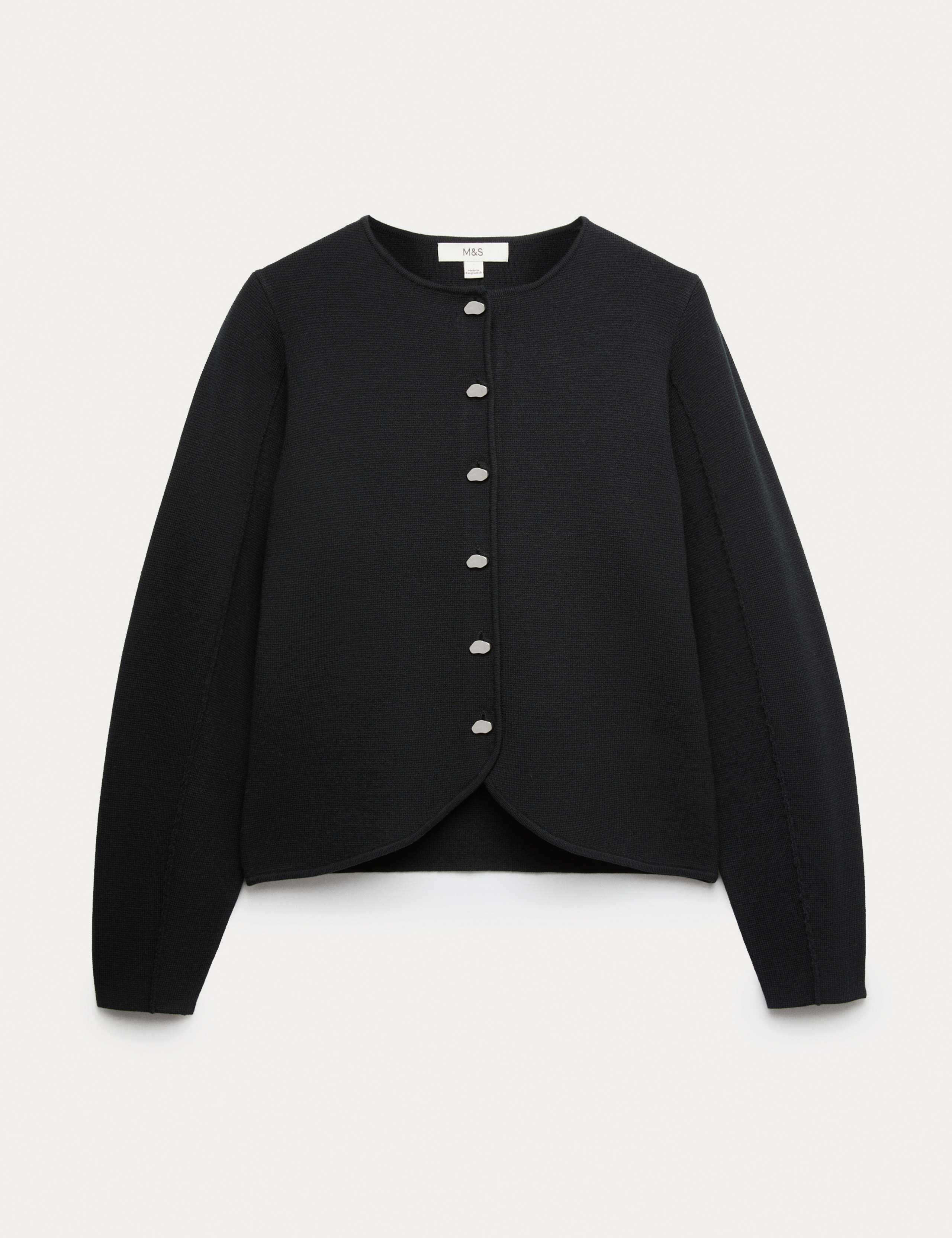 Soft Touch Waisted Fitted Cardigan 2 of 6