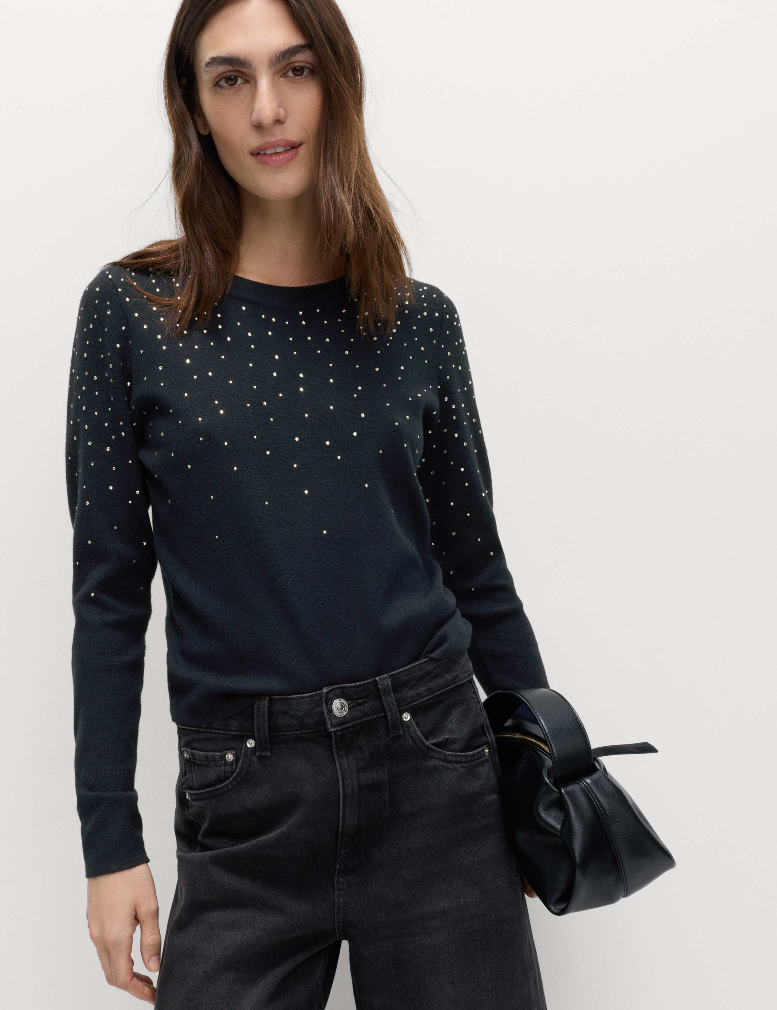 Embellished Crew Neck Jumper 3 of 5