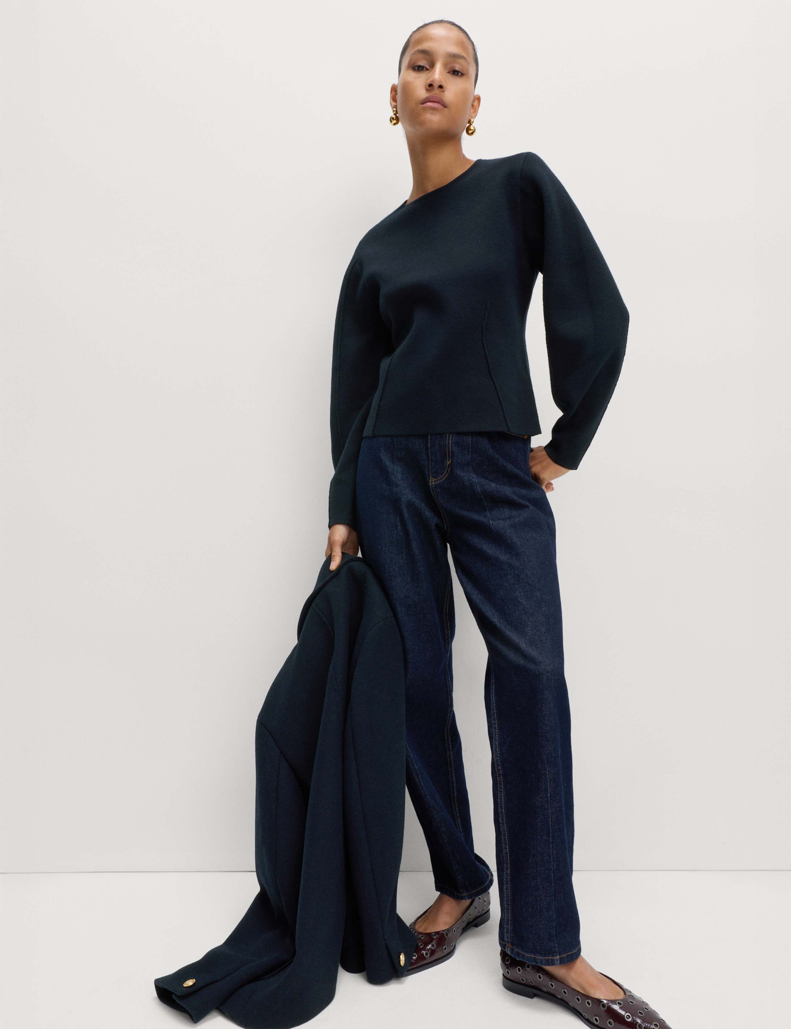 Soft Touch Waisted Slim Fit Jumper 4 of 5