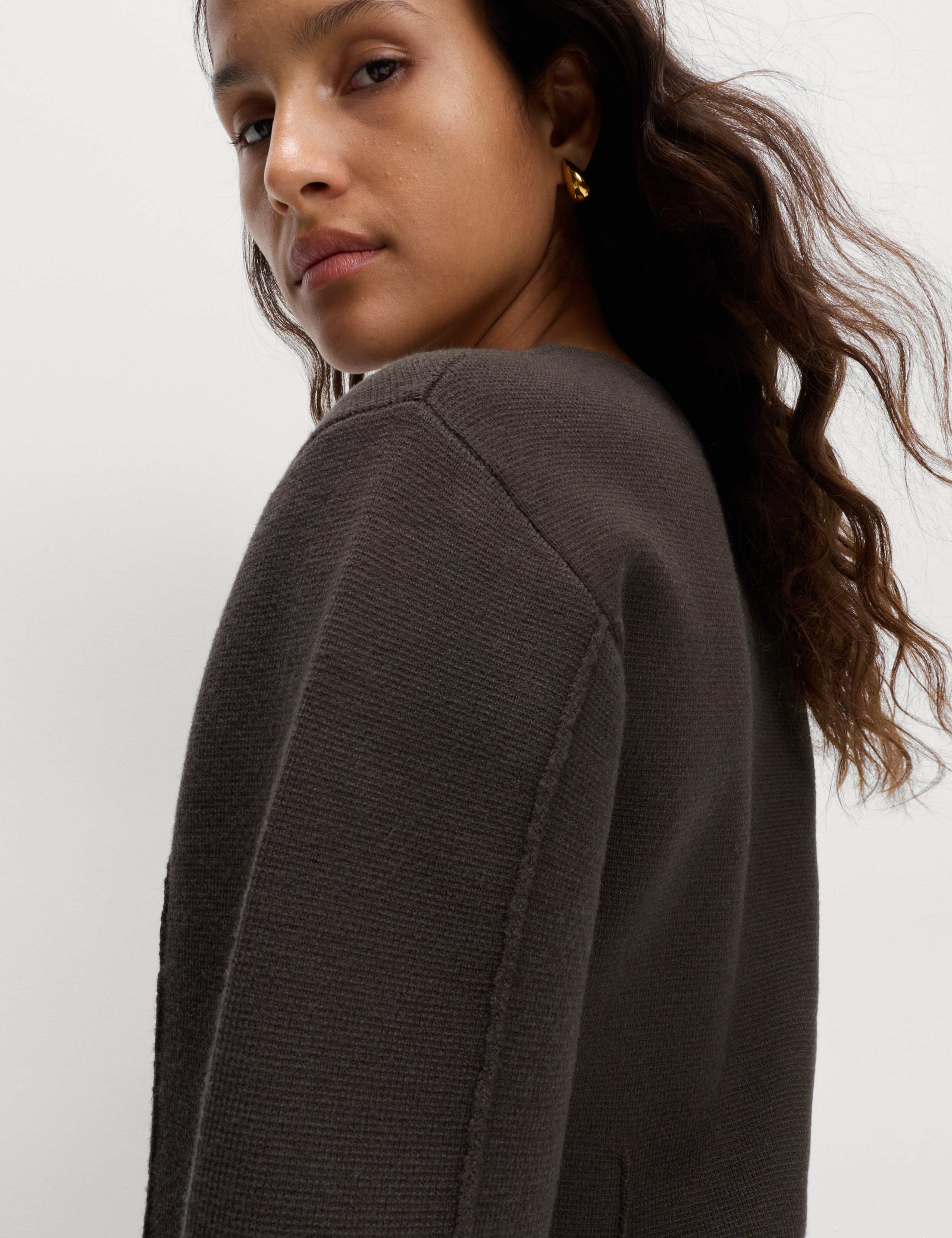 Soft Touch Waisted Slim Fit Jumper 3 of 6